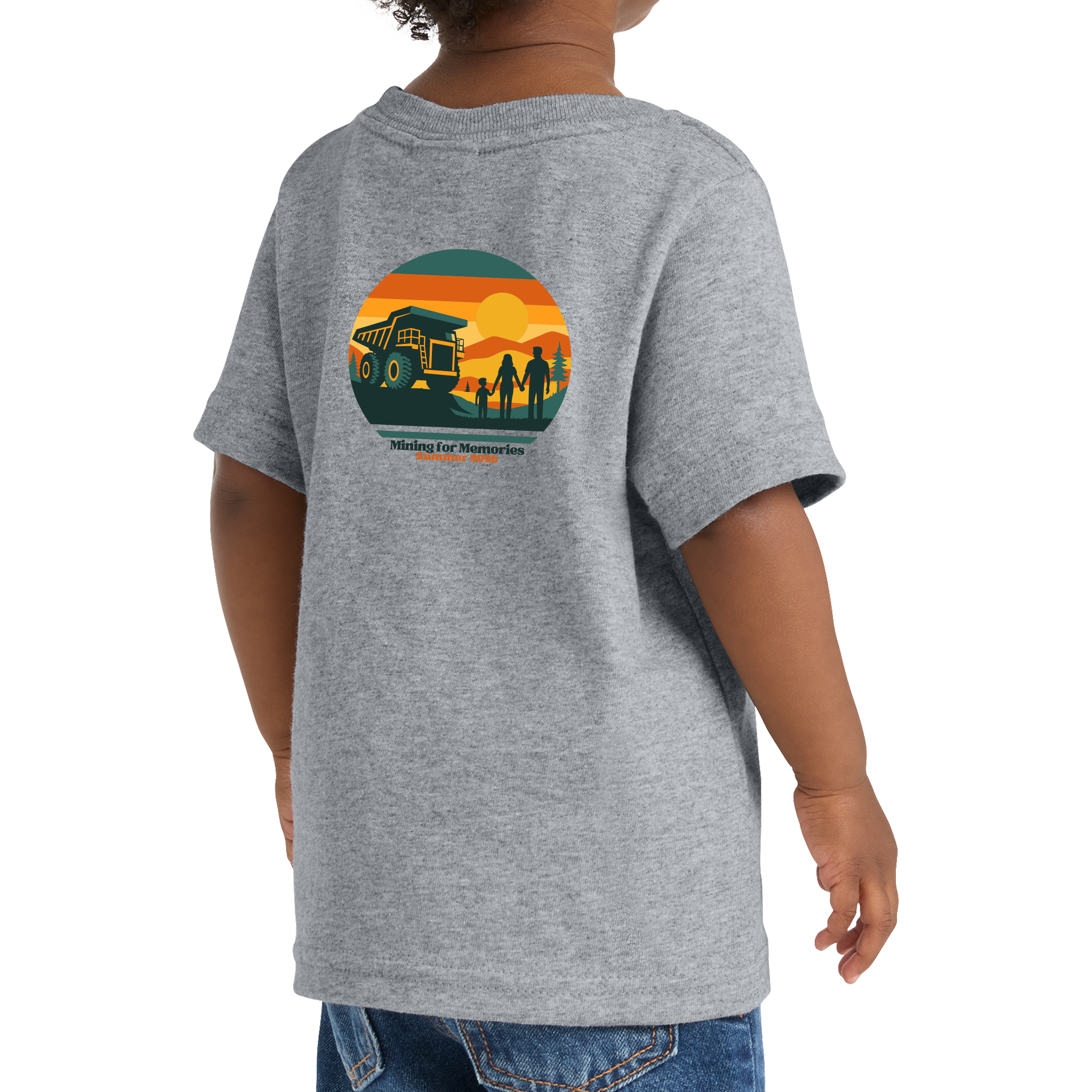 Port & Co™ Infant Core Cotton Tee - Kinross Bald Mountain Mining for Memories