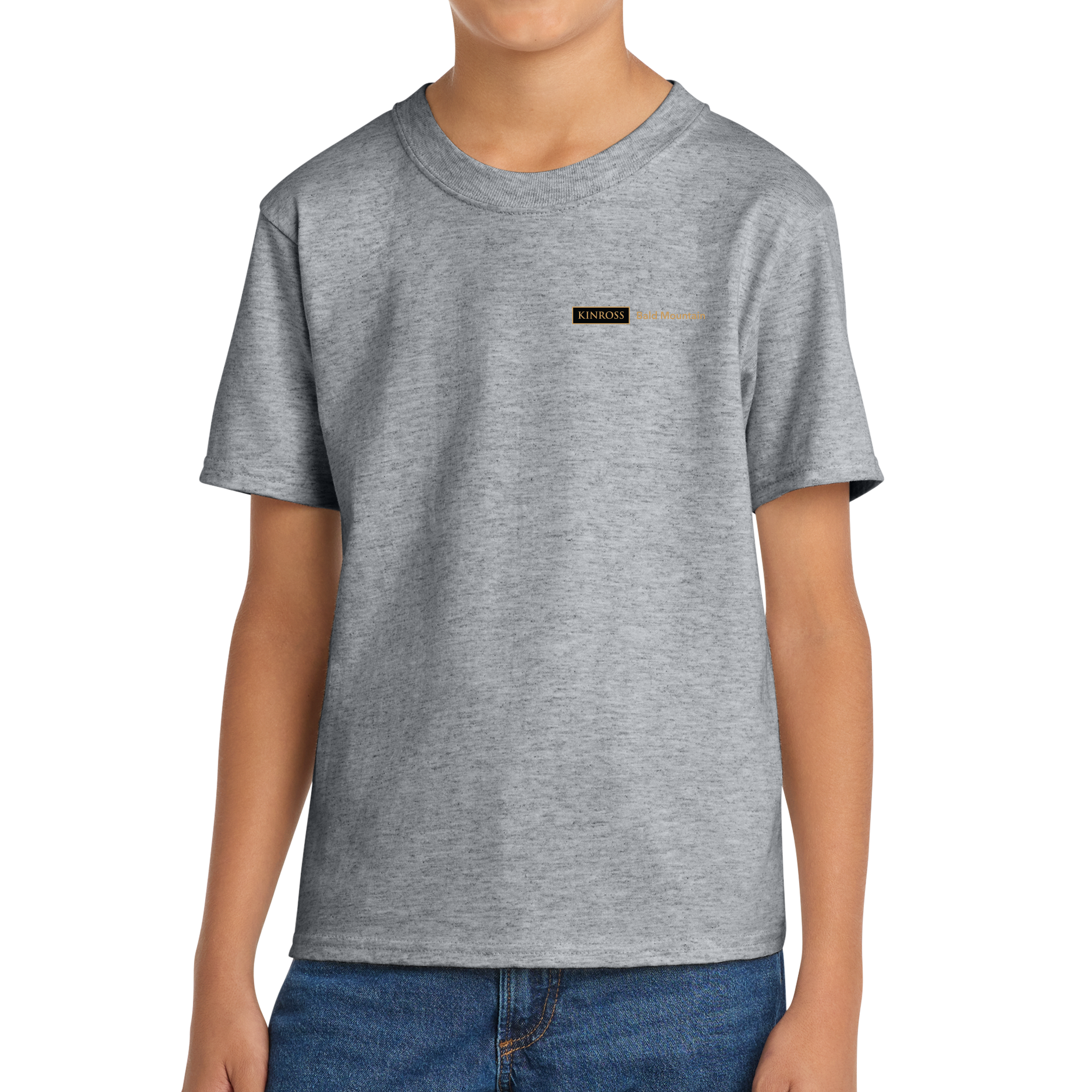 Port & Co™ Youth Core Cotton Tee - Kinross Bald Mountain Mining for Memories