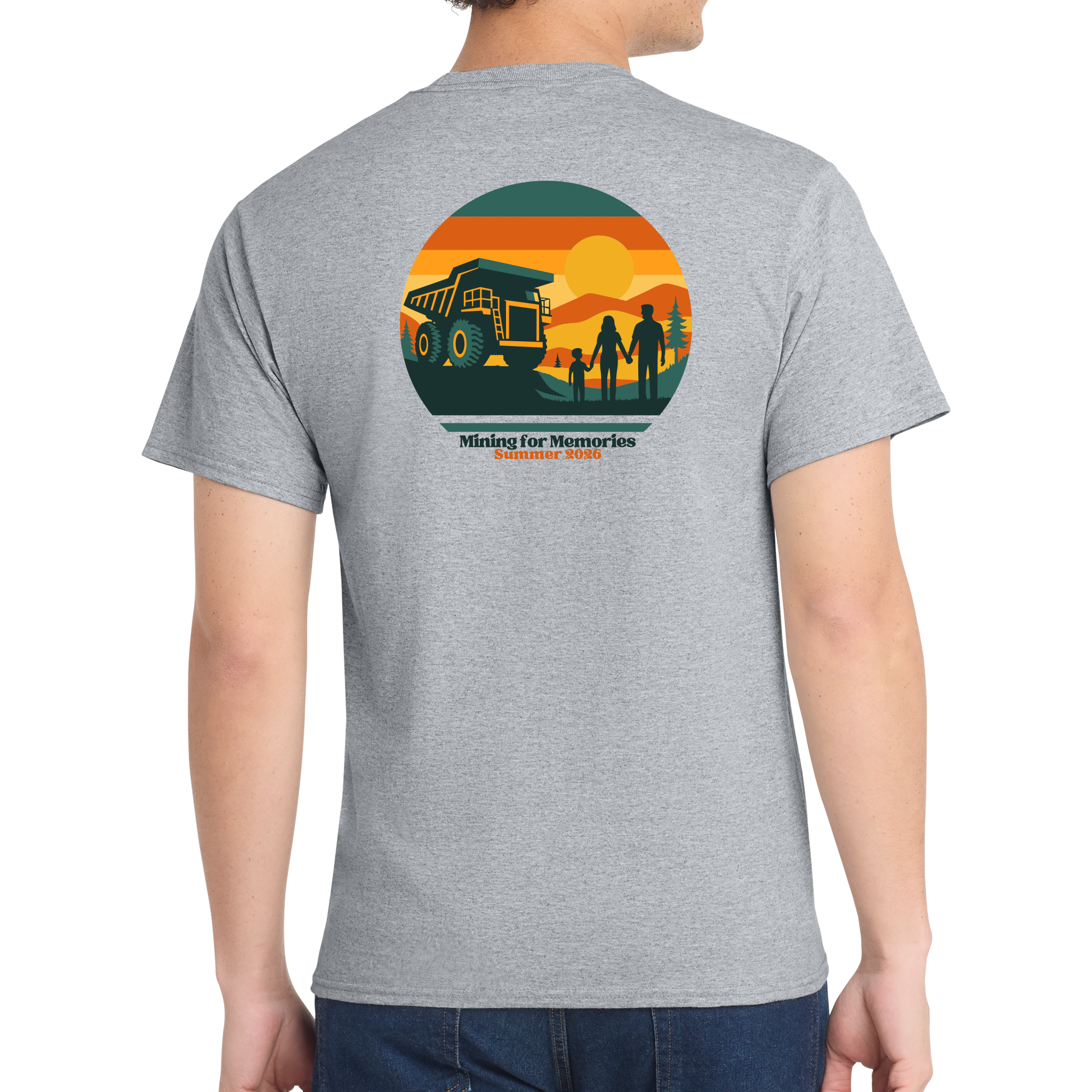 Port & Co™ Core Cotton Tee - Kinross Bald Mountain Mining for Memories