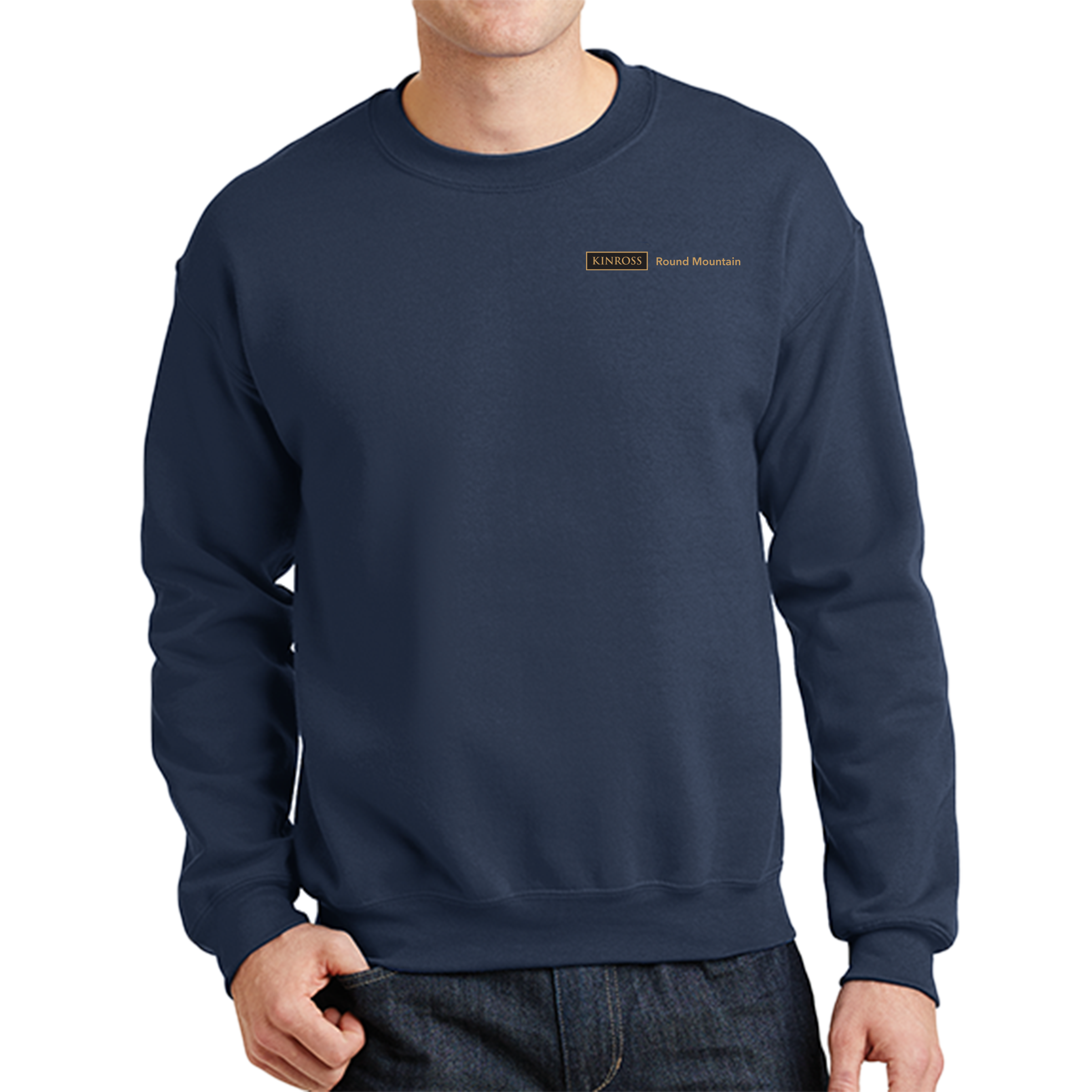 Gildan - Heavy Blend Crewneck Sweatshirt - New Hire - Round Mountain