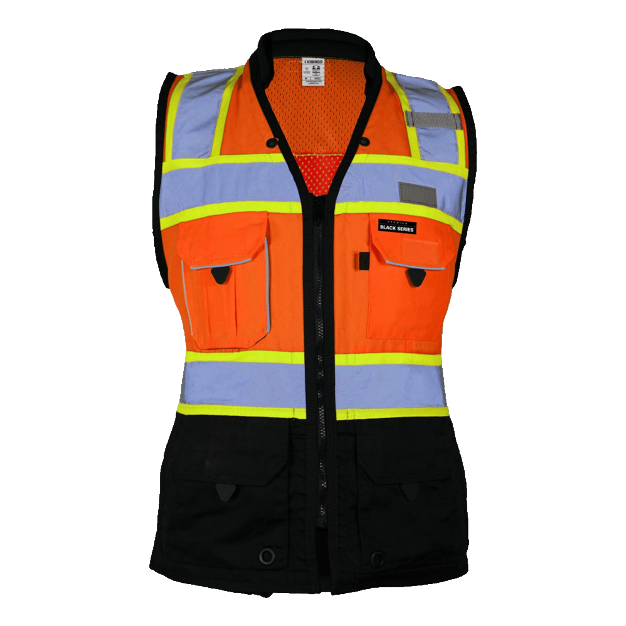 Kishigo - Premium Black Series® Women's Heavy Duty Surveyors Vest