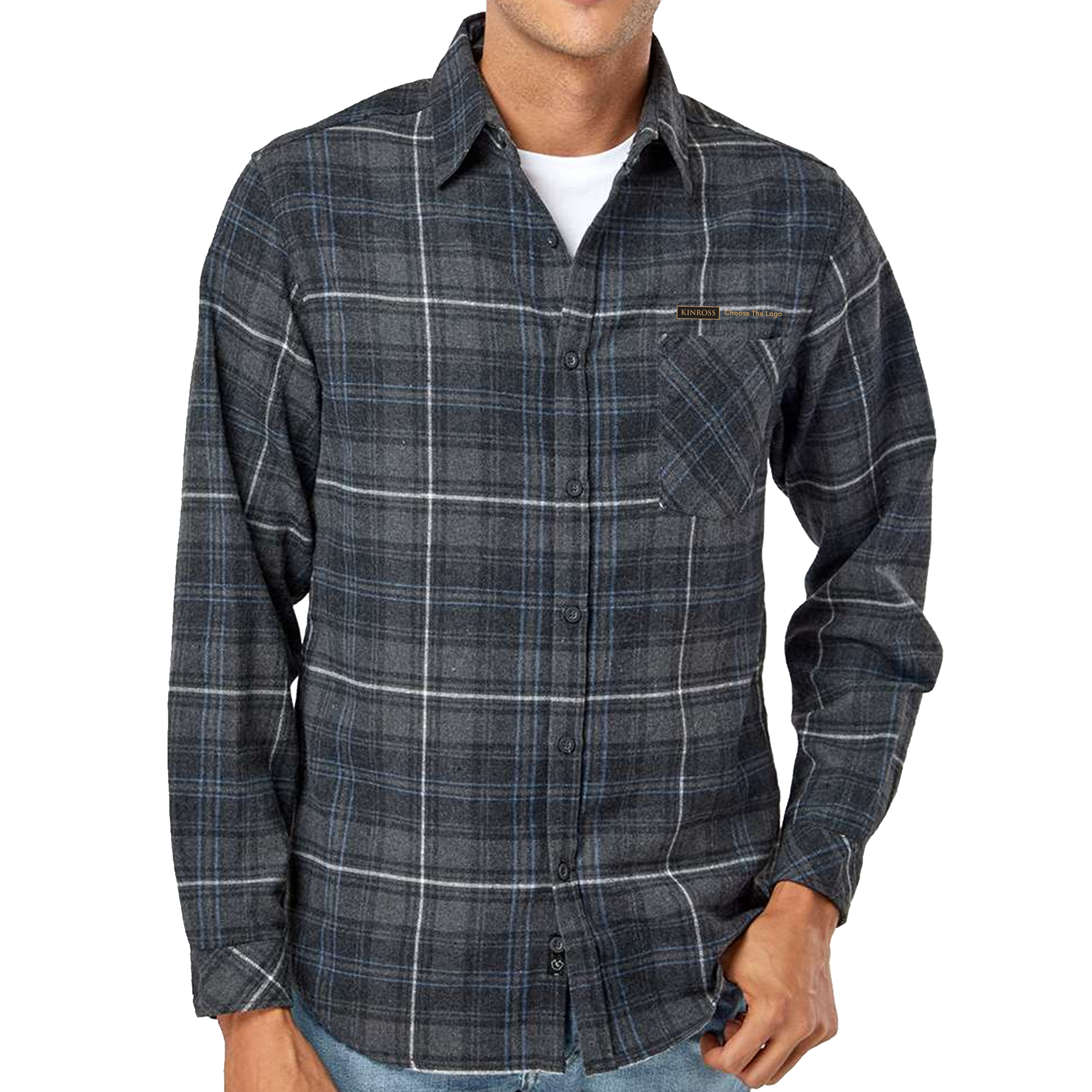 Burnside - Open Pocket Long Sleeve Flannel Shirt