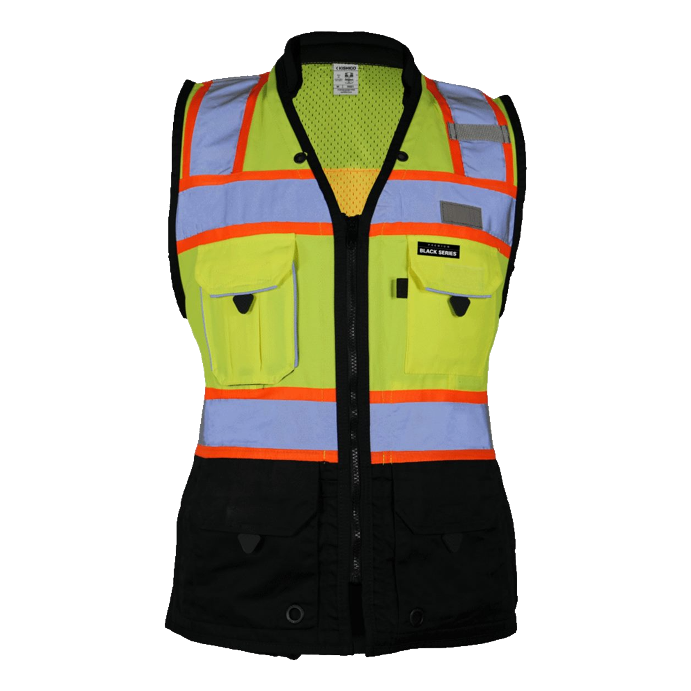 Kishigo - Premium Black Series® Women's Heavy Duty Surveyors Vest