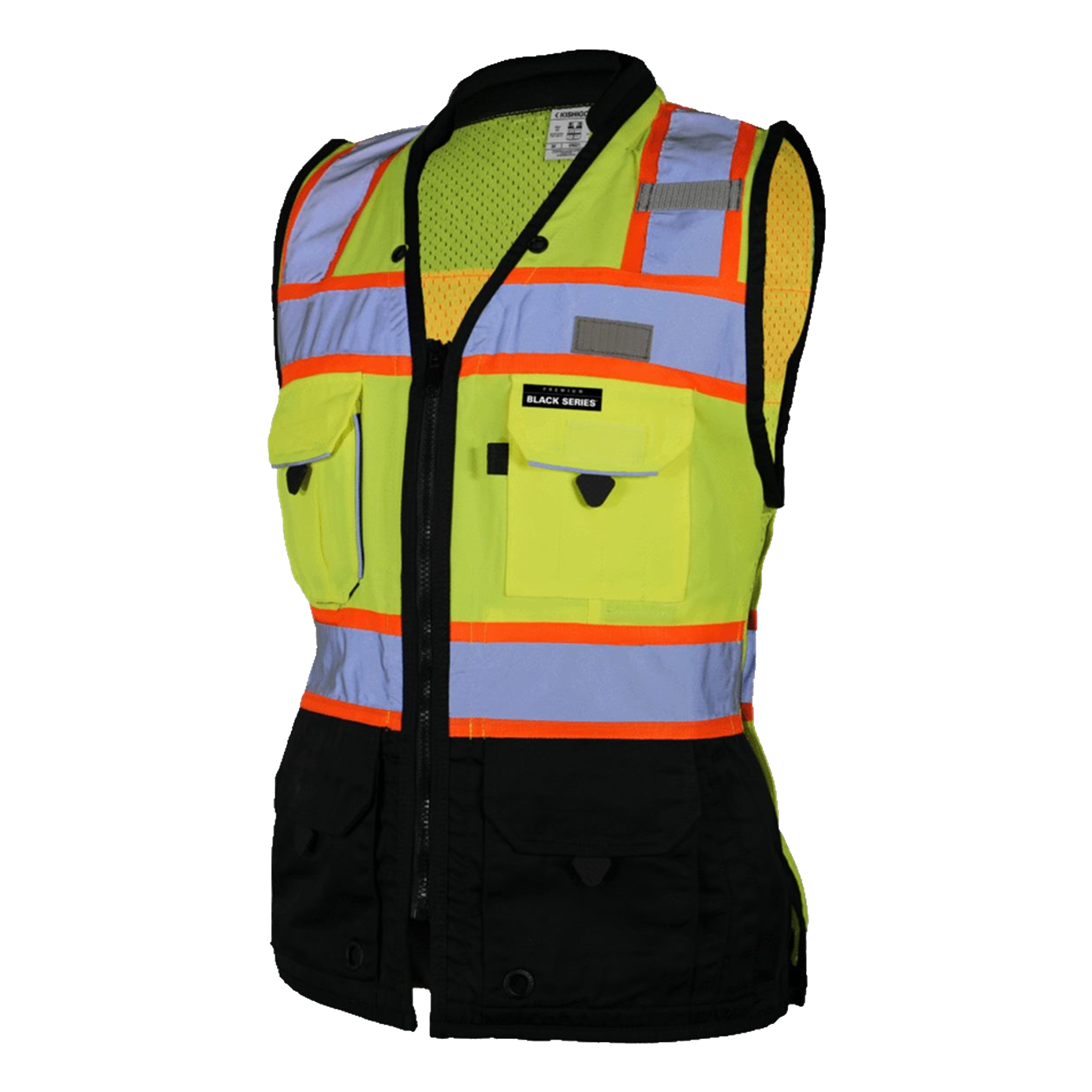 Kishigo - Premium Black Series® Women's Heavy Duty Surveyors Vest