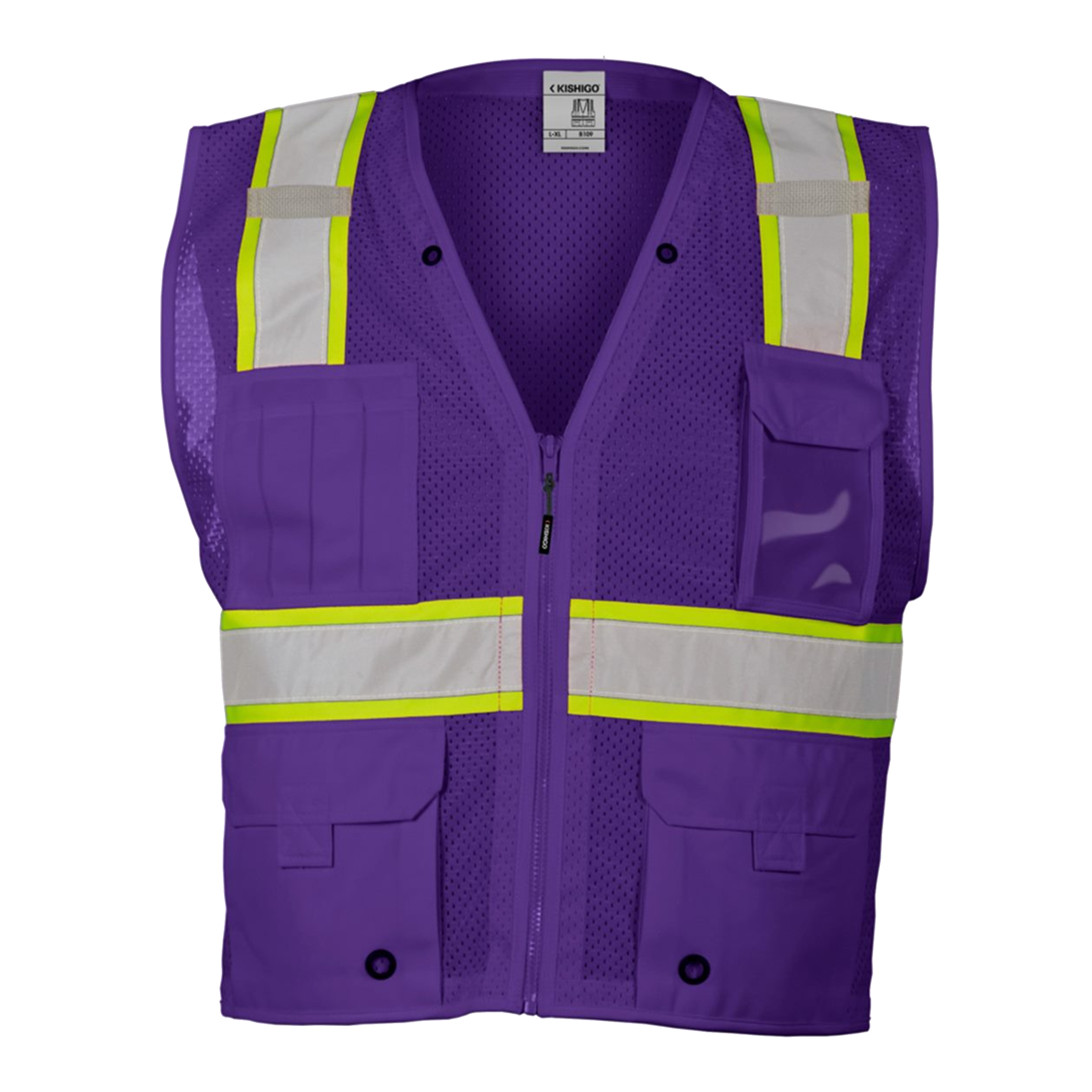 Kishigo - EV Series® Enhanced Visibility Multi-Pocket Mesh Vest