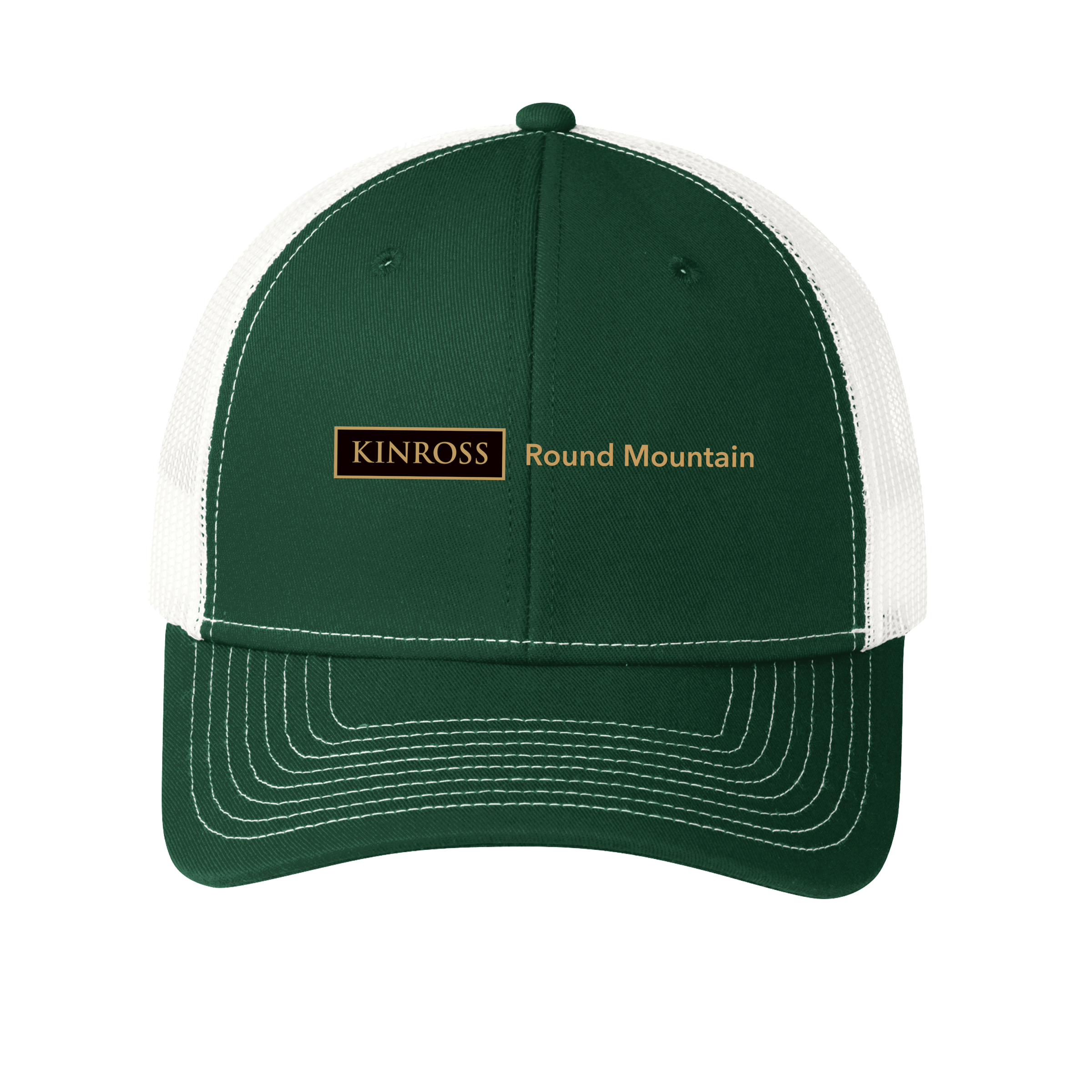 Port Authority® Snapback Trucker Cap - New Hire - Round Mountain