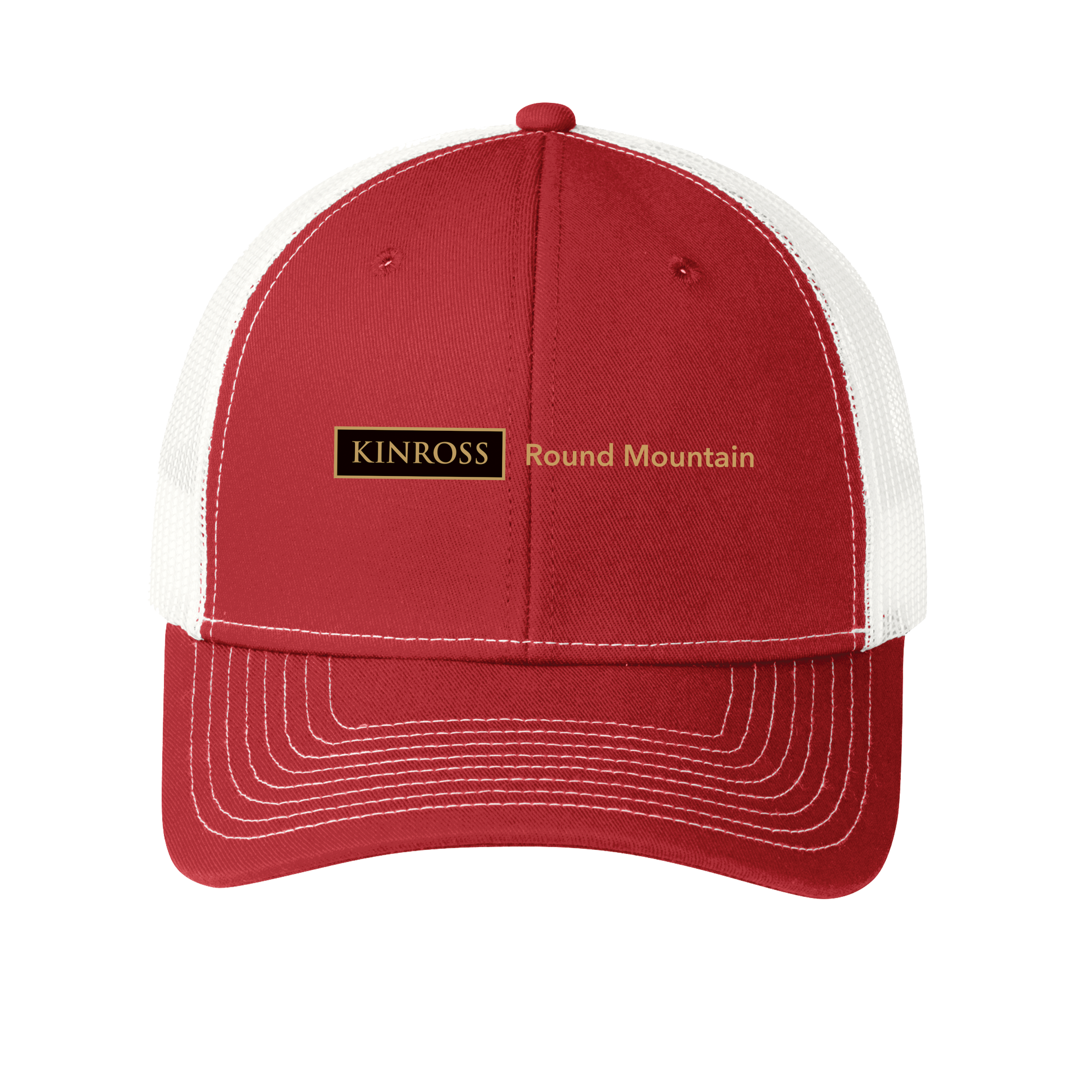 Port Authority® Snapback Trucker Cap - New Hire - Round Mountain