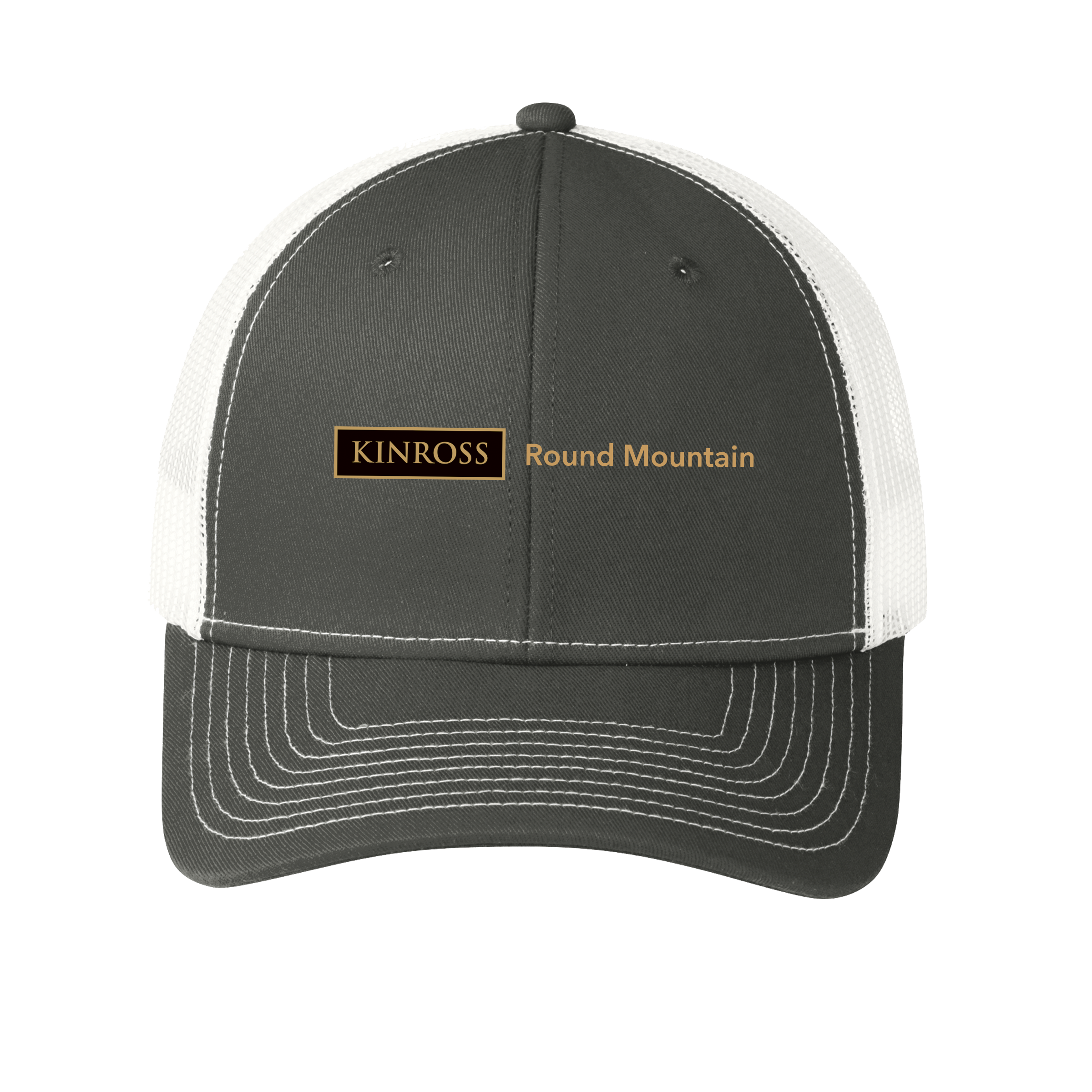 Port Authority® Snapback Trucker Cap - New Hire - Round Mountain