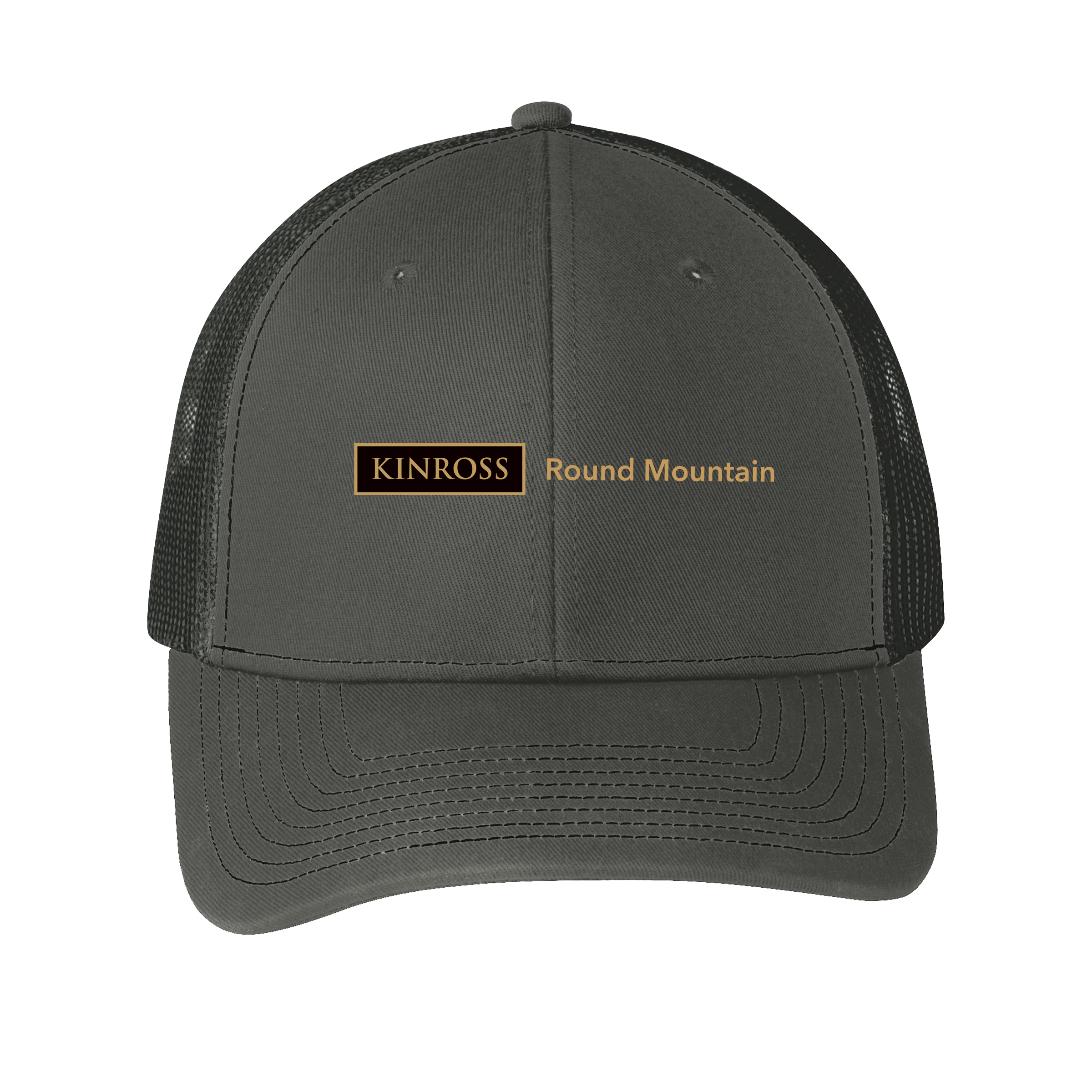 Port Authority® Snapback Trucker Cap - New Hire - Round Mountain