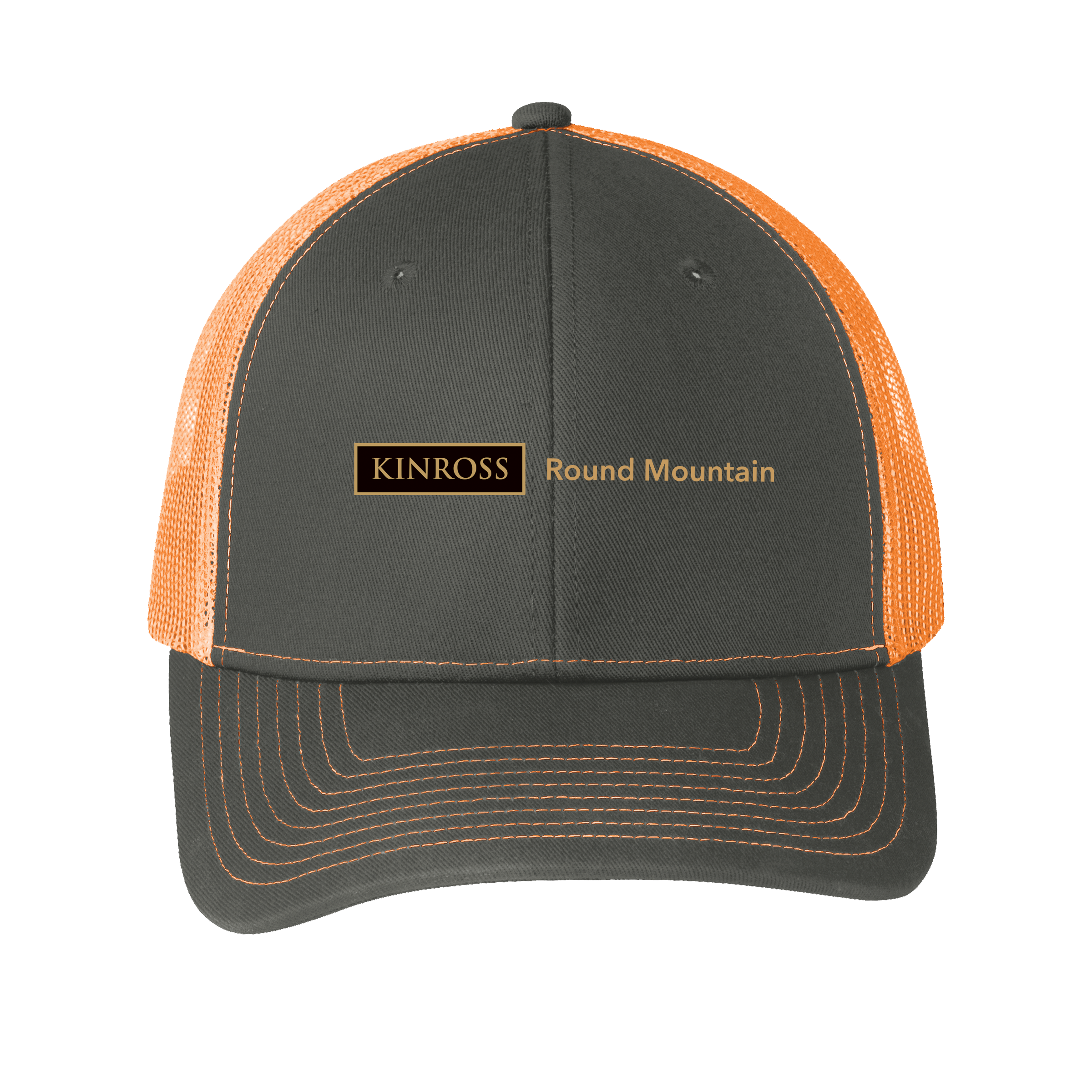 Port Authority® Snapback Trucker Cap - New Hire - Round Mountain