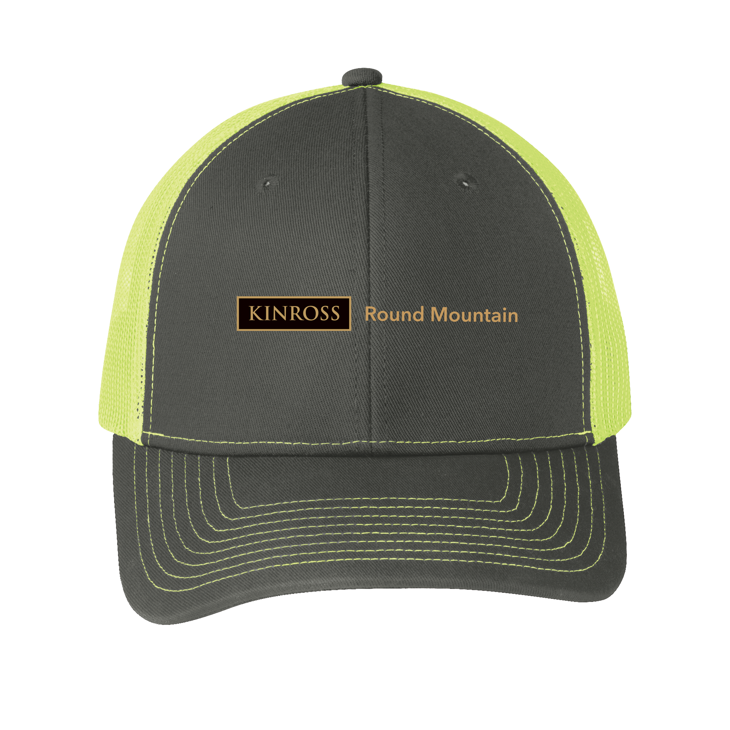 Port Authority® Snapback Trucker Cap - New Hire - Round Mountain