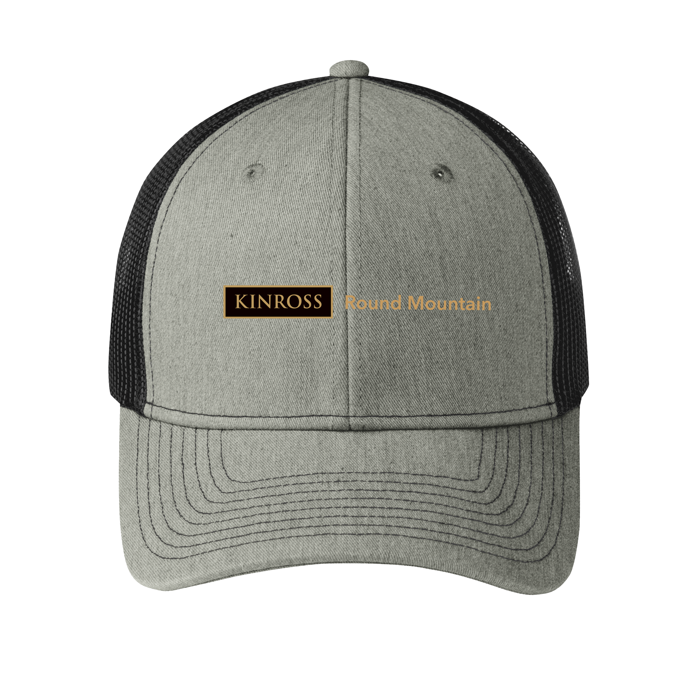 Port Authority® Snapback Trucker Cap - New Hire - Round Mountain