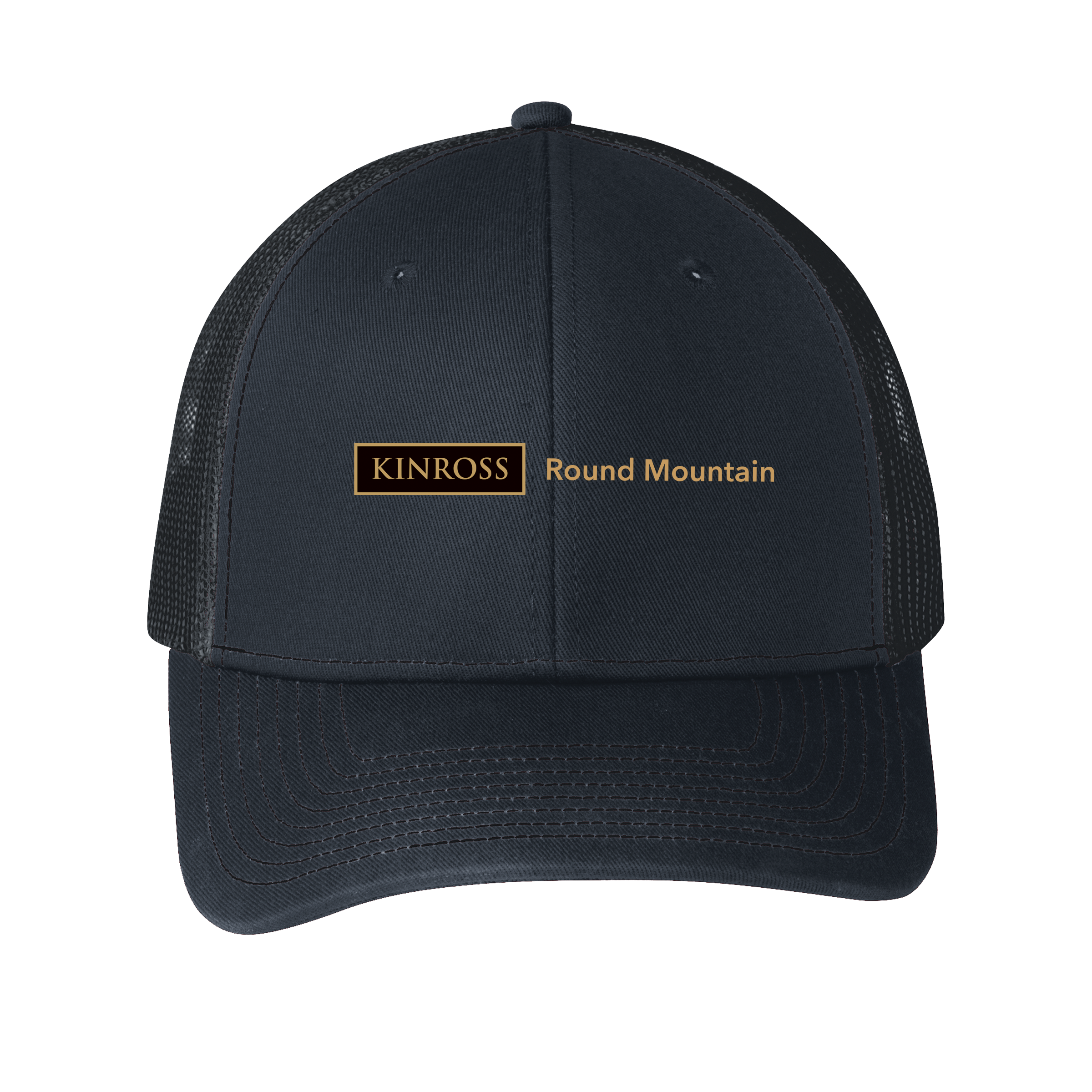 Port Authority® Snapback Trucker Cap - New Hire - Round Mountain