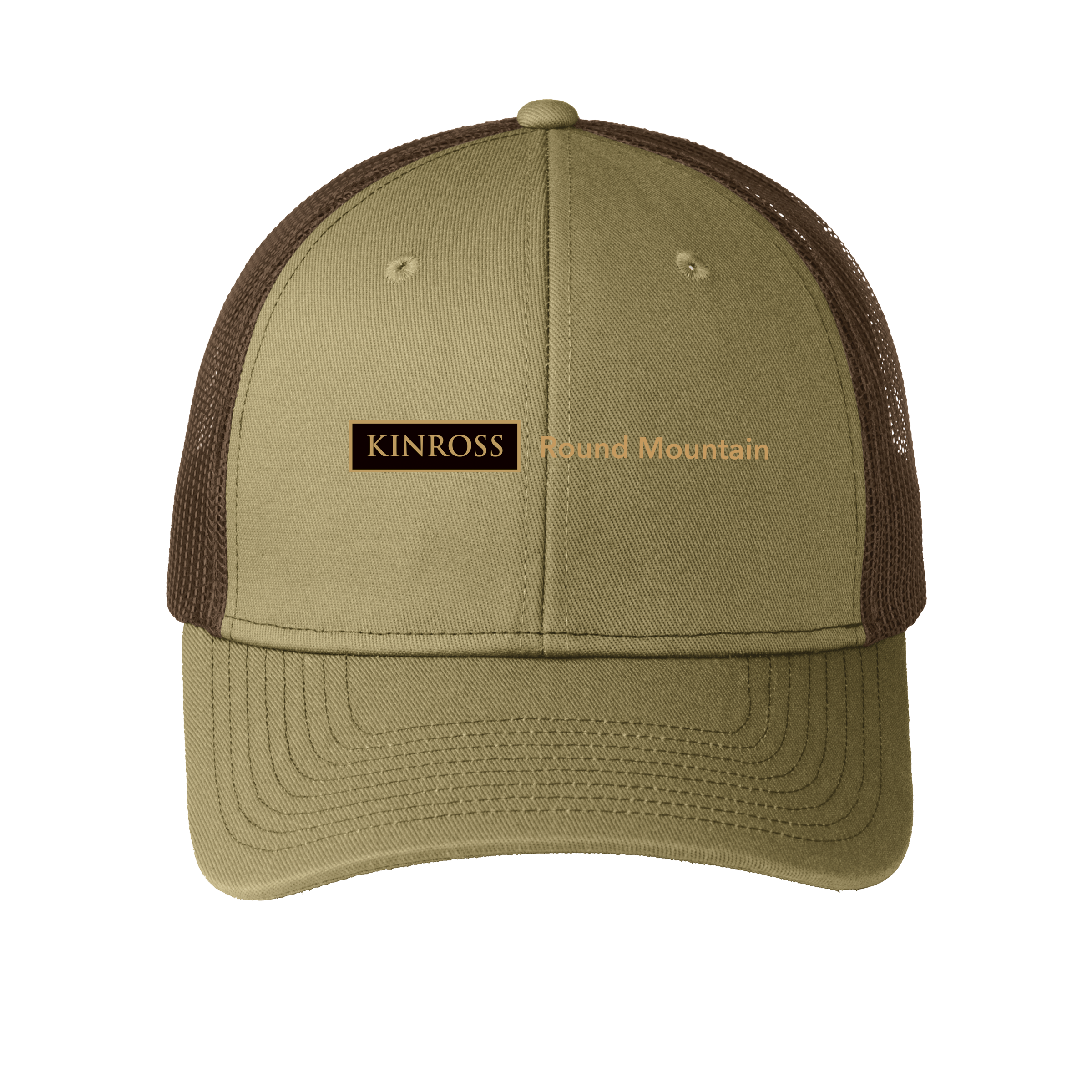 Port Authority® Snapback Trucker Cap - New Hire - Round Mountain