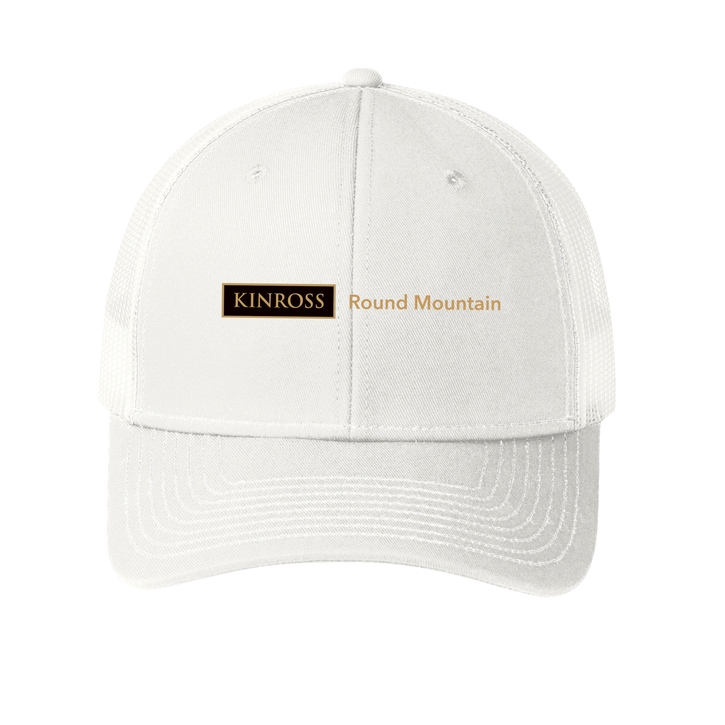 Port Authority® Snapback Trucker Cap - New Hire - Round Mountain