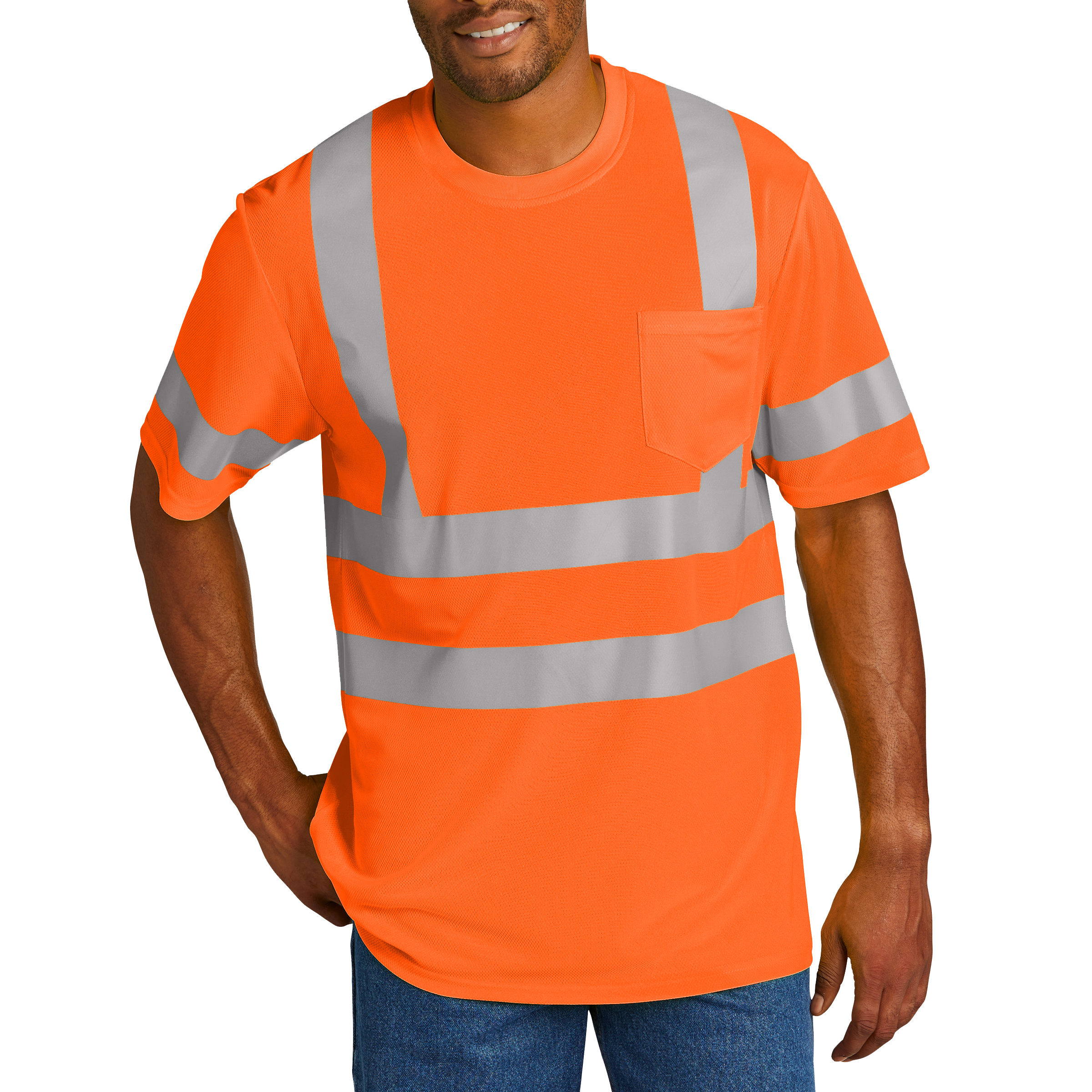 CornerStone® ANSI 107 Class 3 Mesh Tee