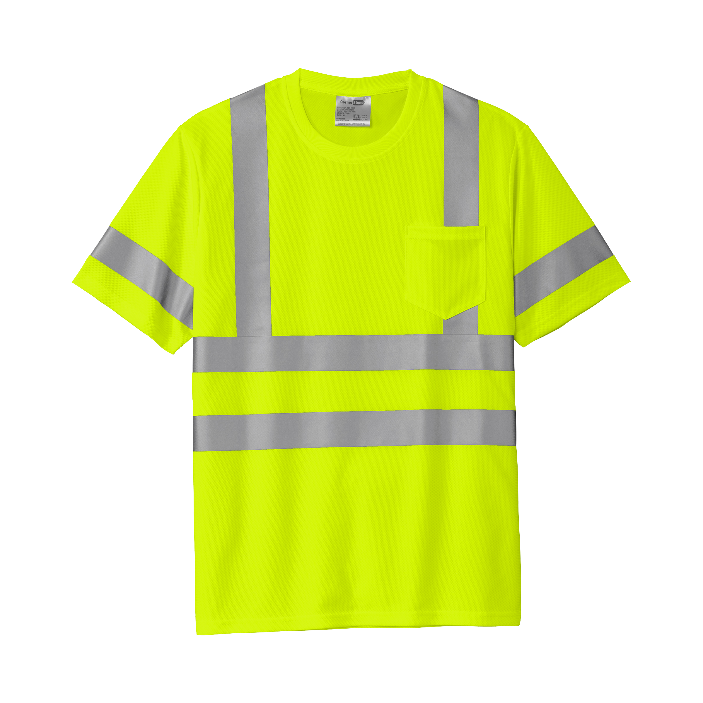 CornerStone® ANSI 107 Class 3 Mesh Tee