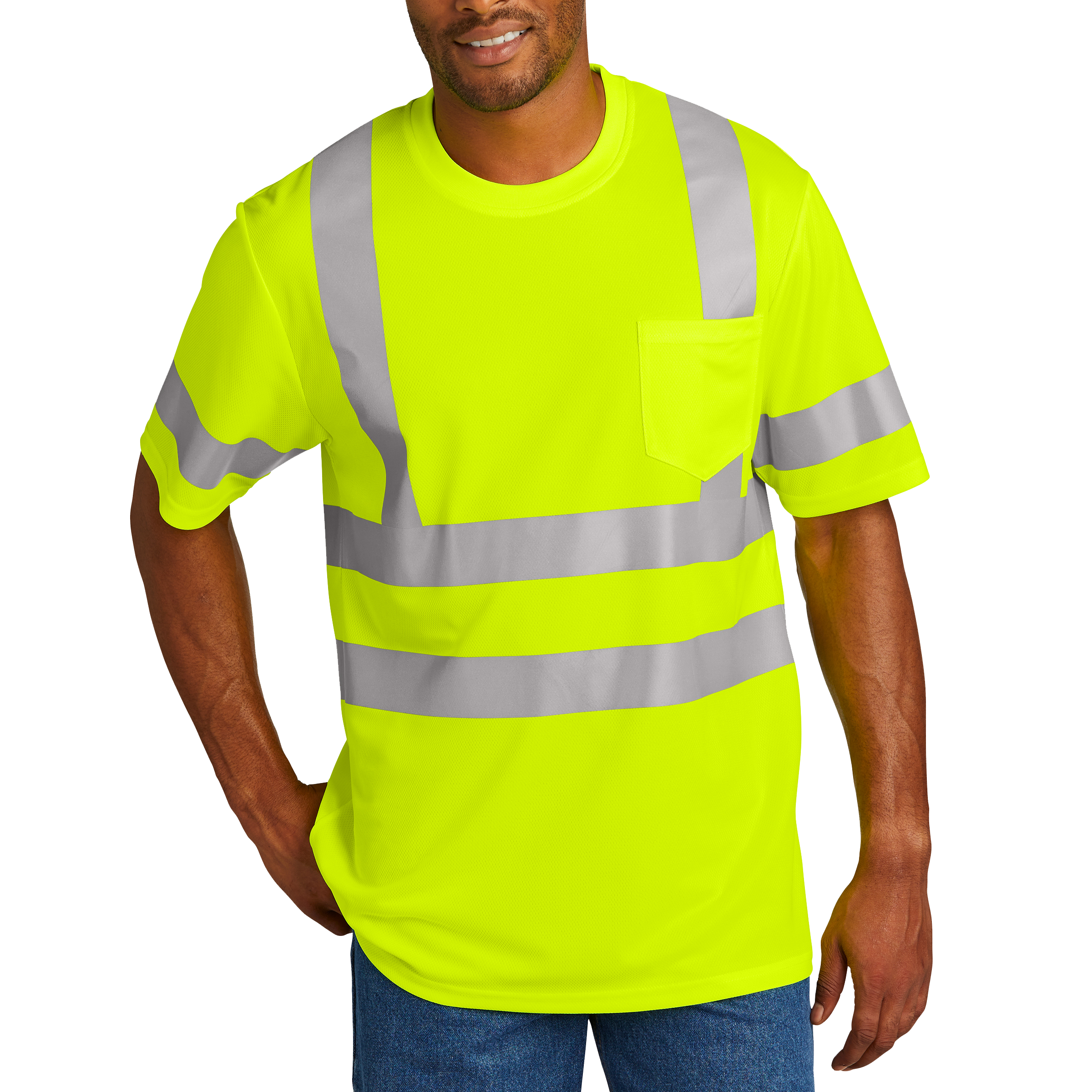 CornerStone® ANSI 107 Class 3 Mesh Tee