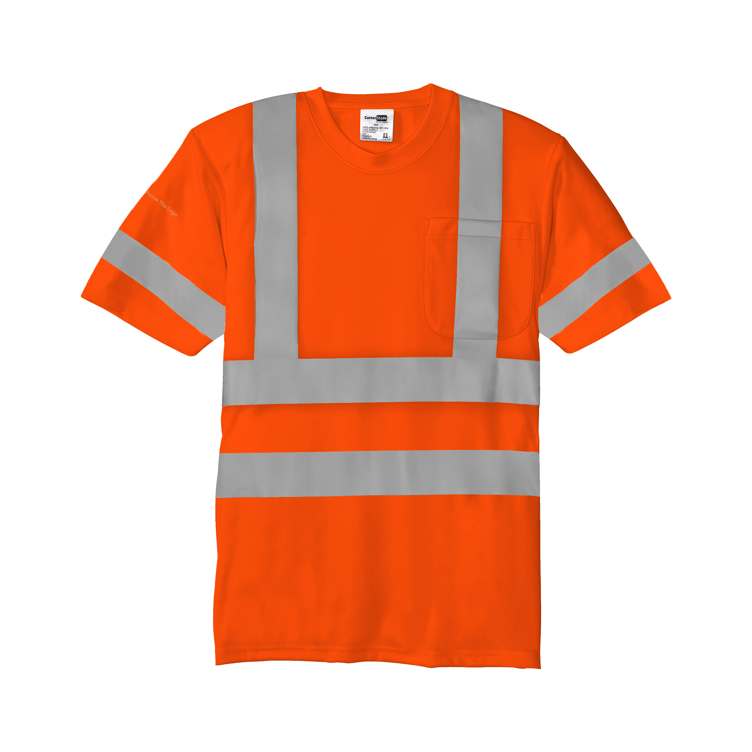 CornerStone - ANSI 107 Class 3 Short Sleeve Snag-Resistant Reflective T-Shirt