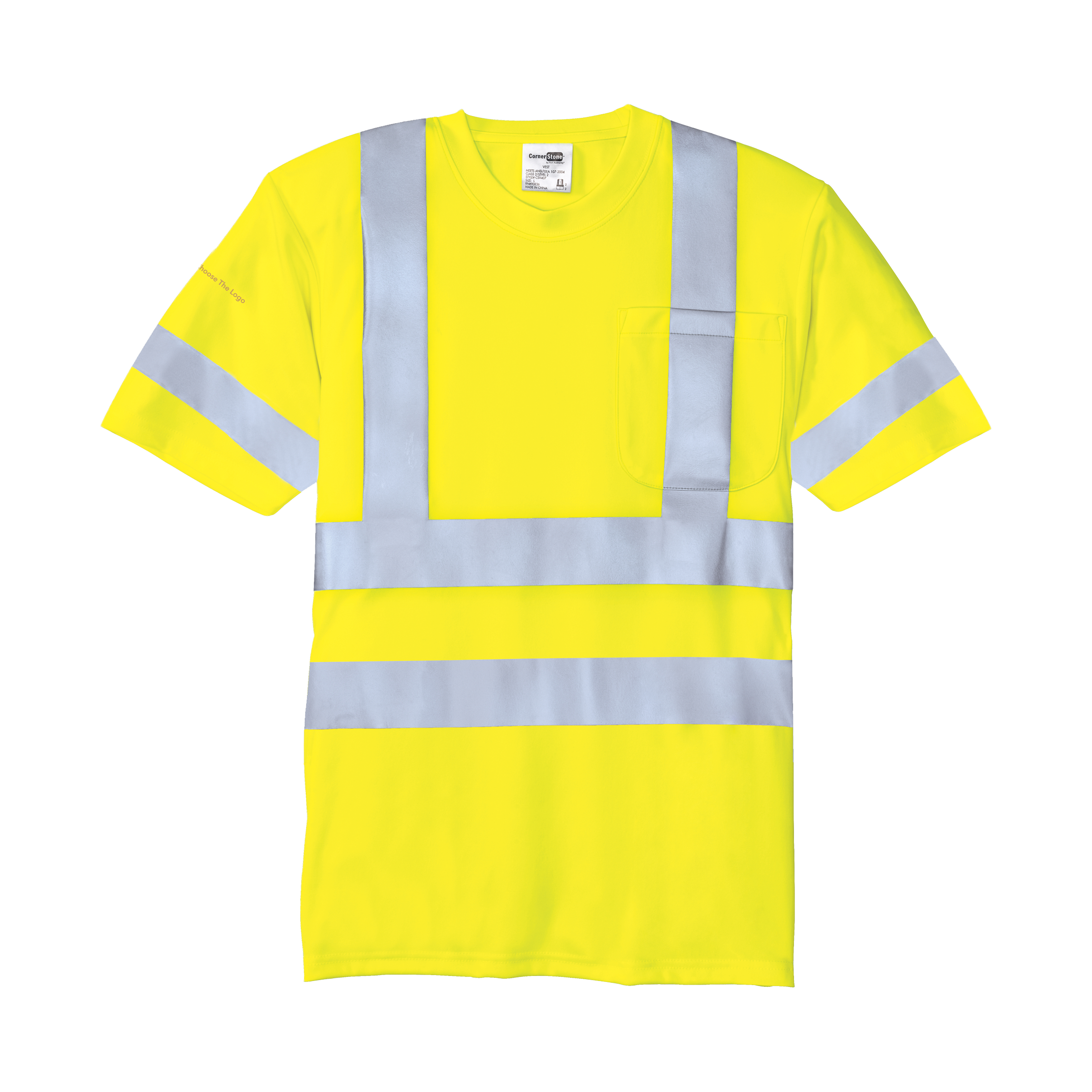 CornerStone - ANSI 107 Class 3 Short Sleeve Snag-Resistant Reflective T-Shirt