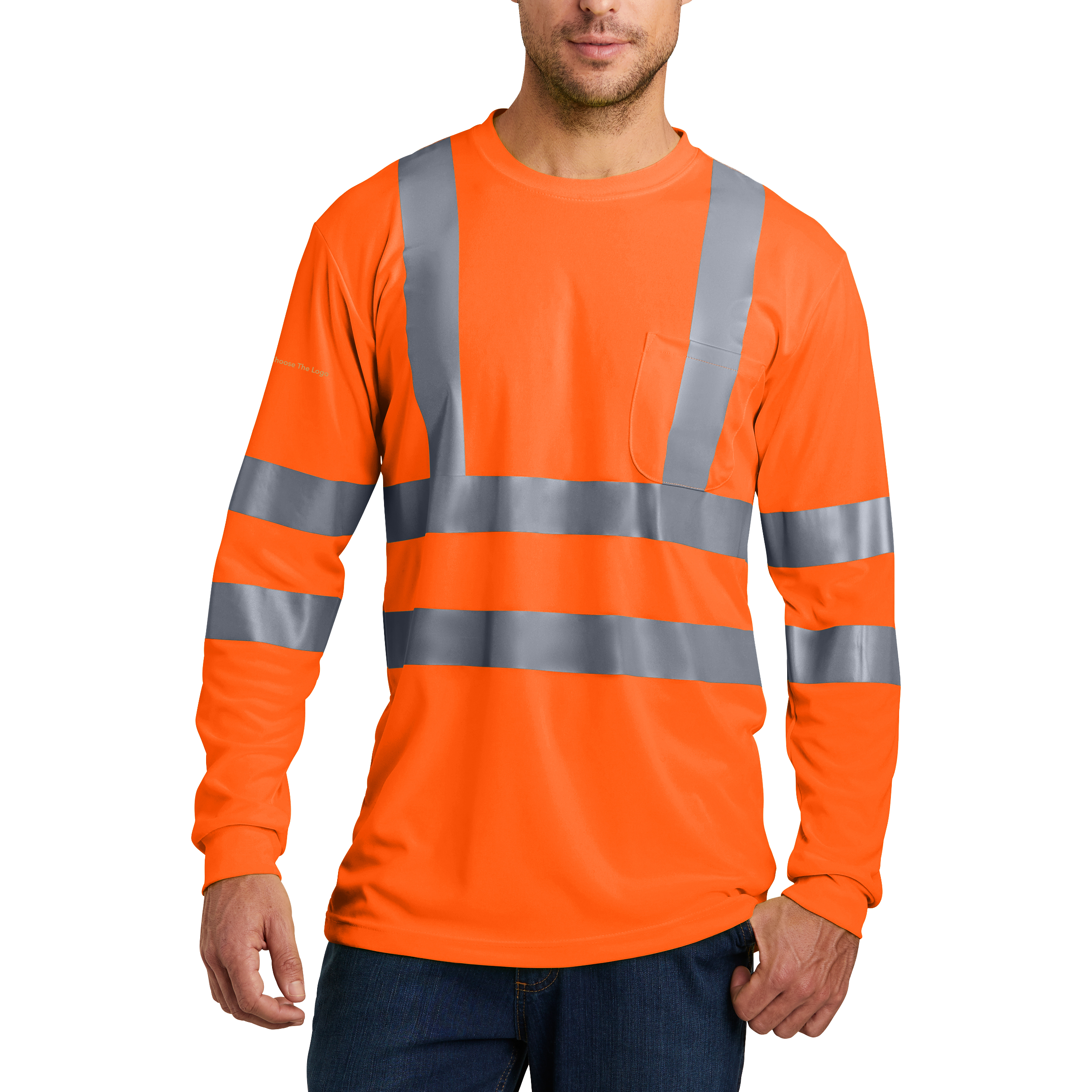 CornerStone® - ANSI 107 Class 3 Long Sleeve Snag-Resistant Reflective T-Shirt