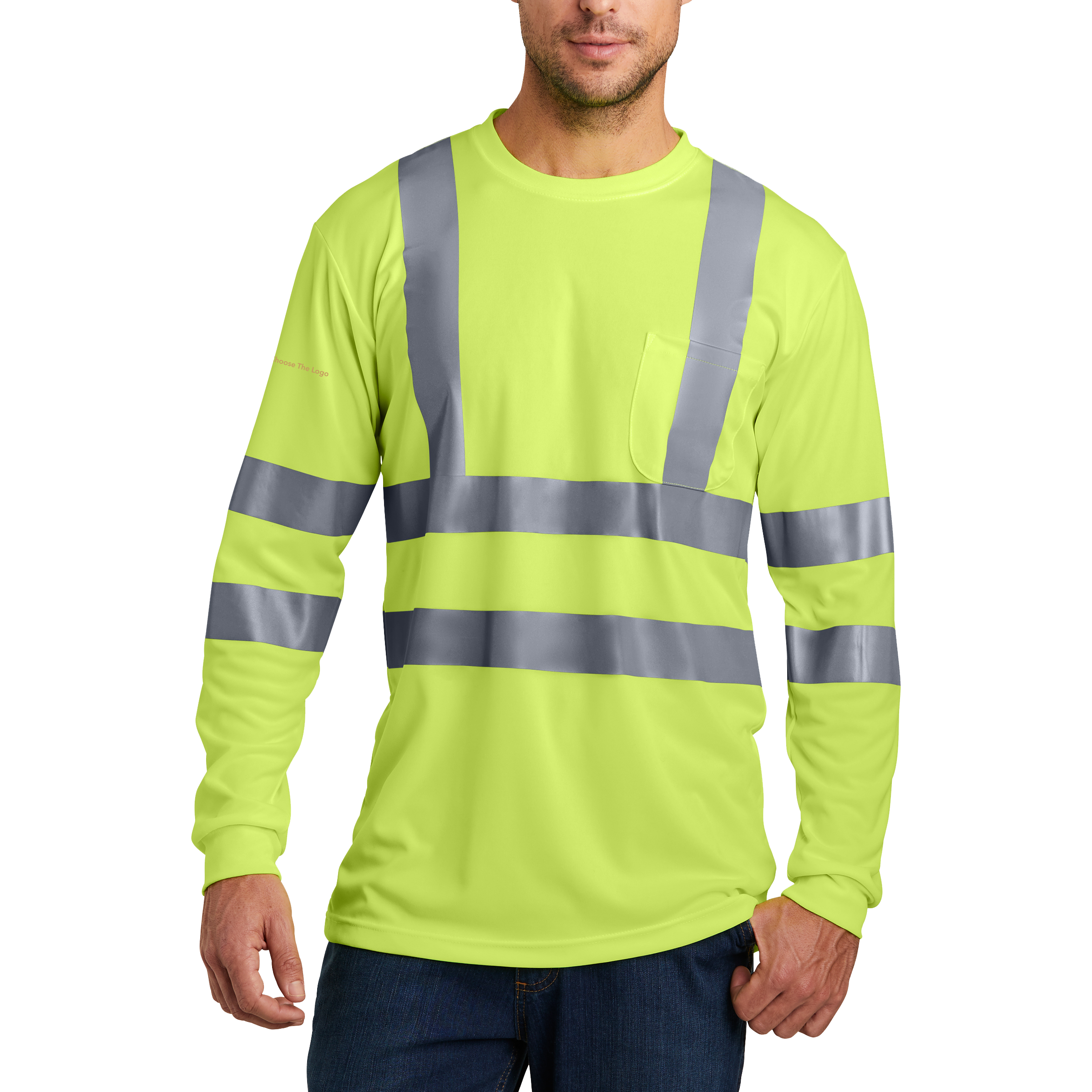 CornerStone® - ANSI 107 Class 3 Long Sleeve Snag-Resistant Reflective T-Shirt