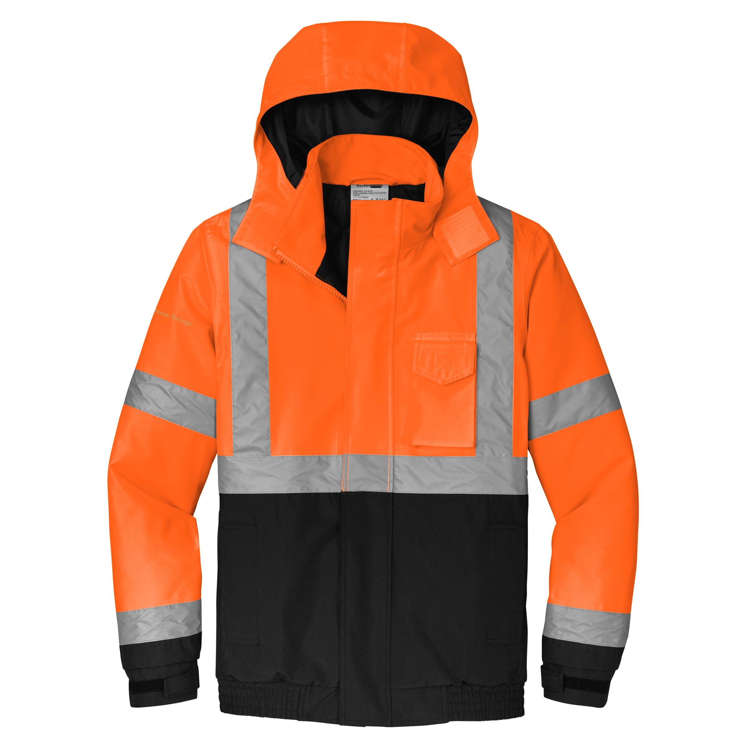 CornerStone® ANSI 107 Class 3 Economy Waterproof Insulated Bomber Jacket