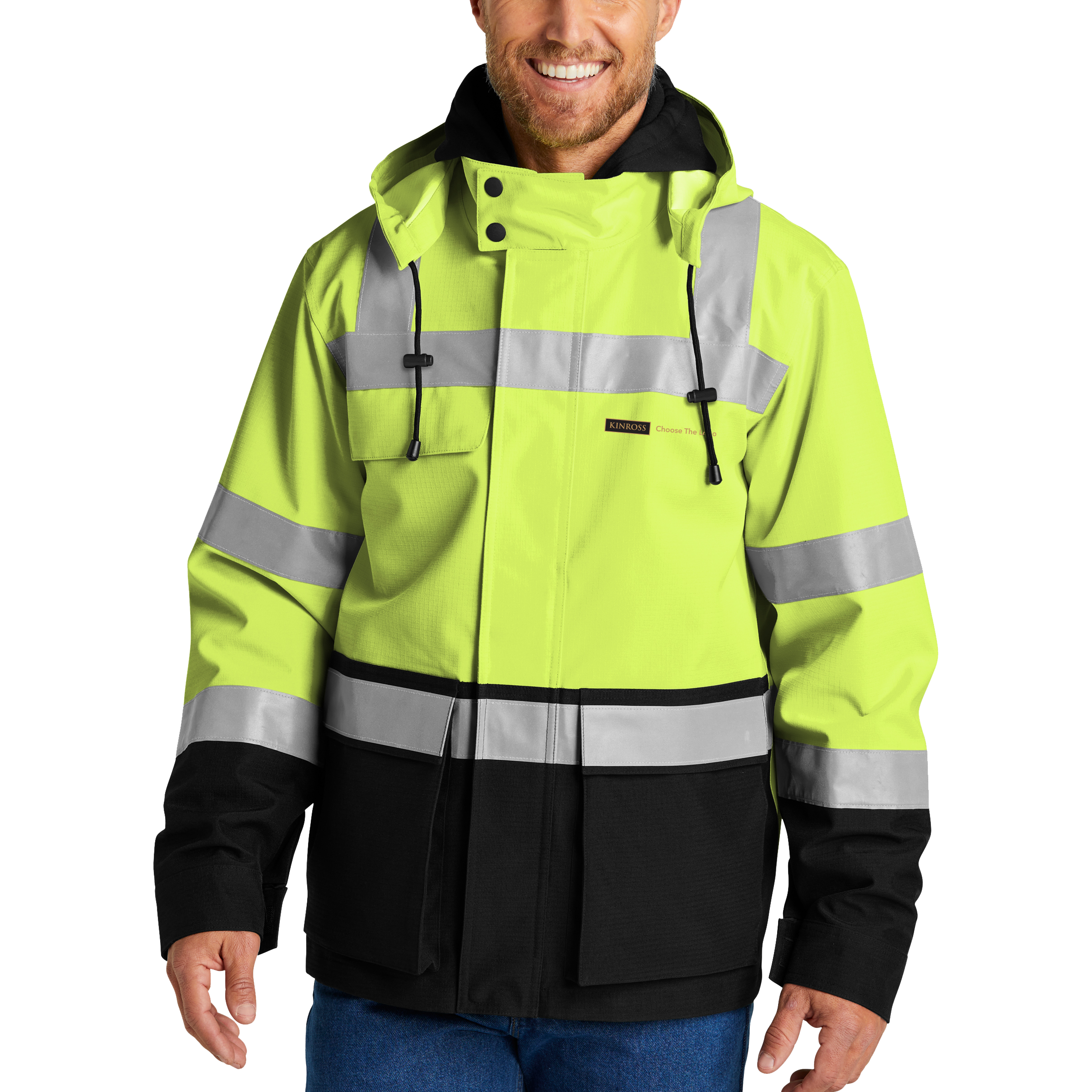 CornerStone® ANSI 107 Class 3 Waterproof Ripstop 3-In-1 Parka