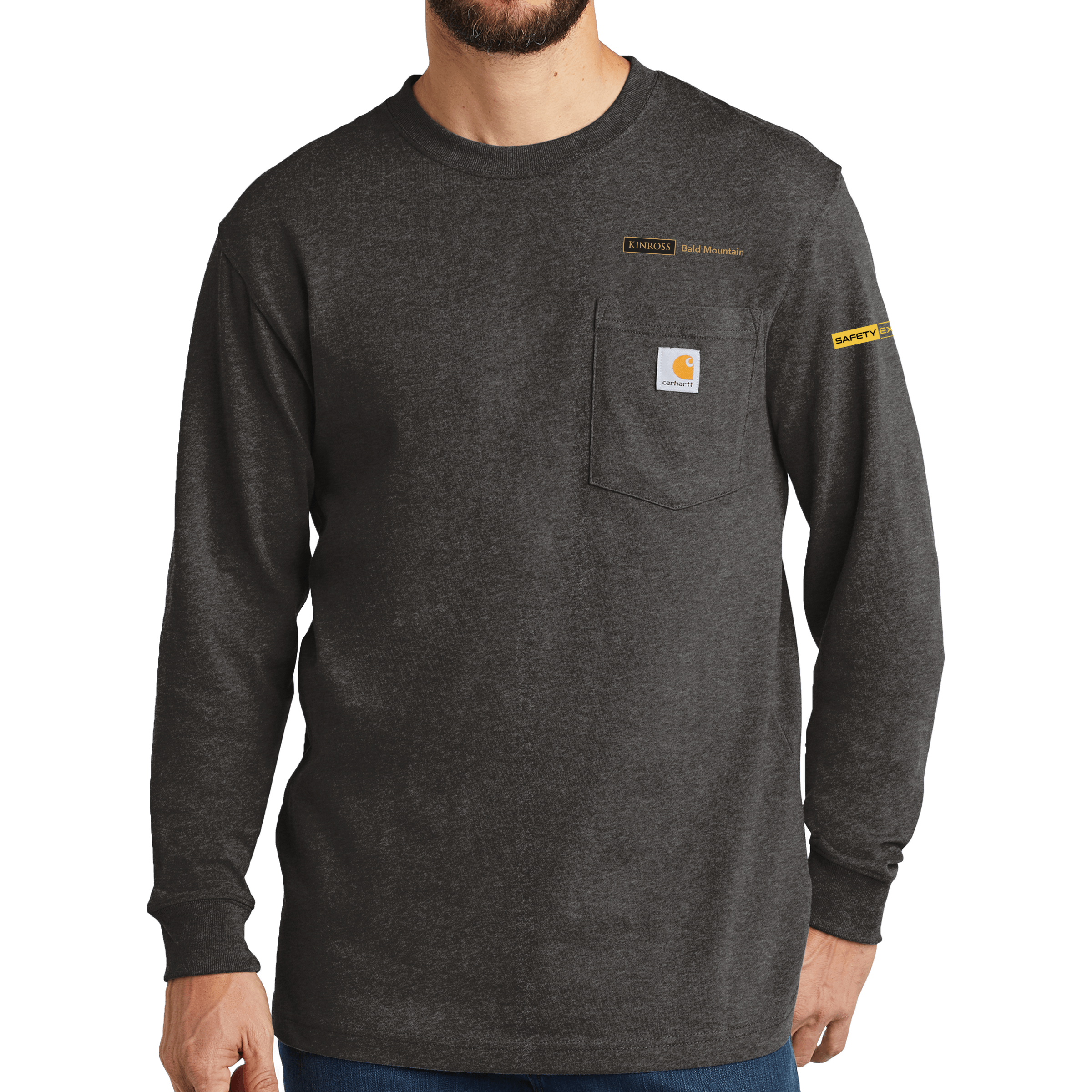 Carhartt Workwear Pocket Long Sleeve T-Shirt - Bald Mountain Safety Excellence