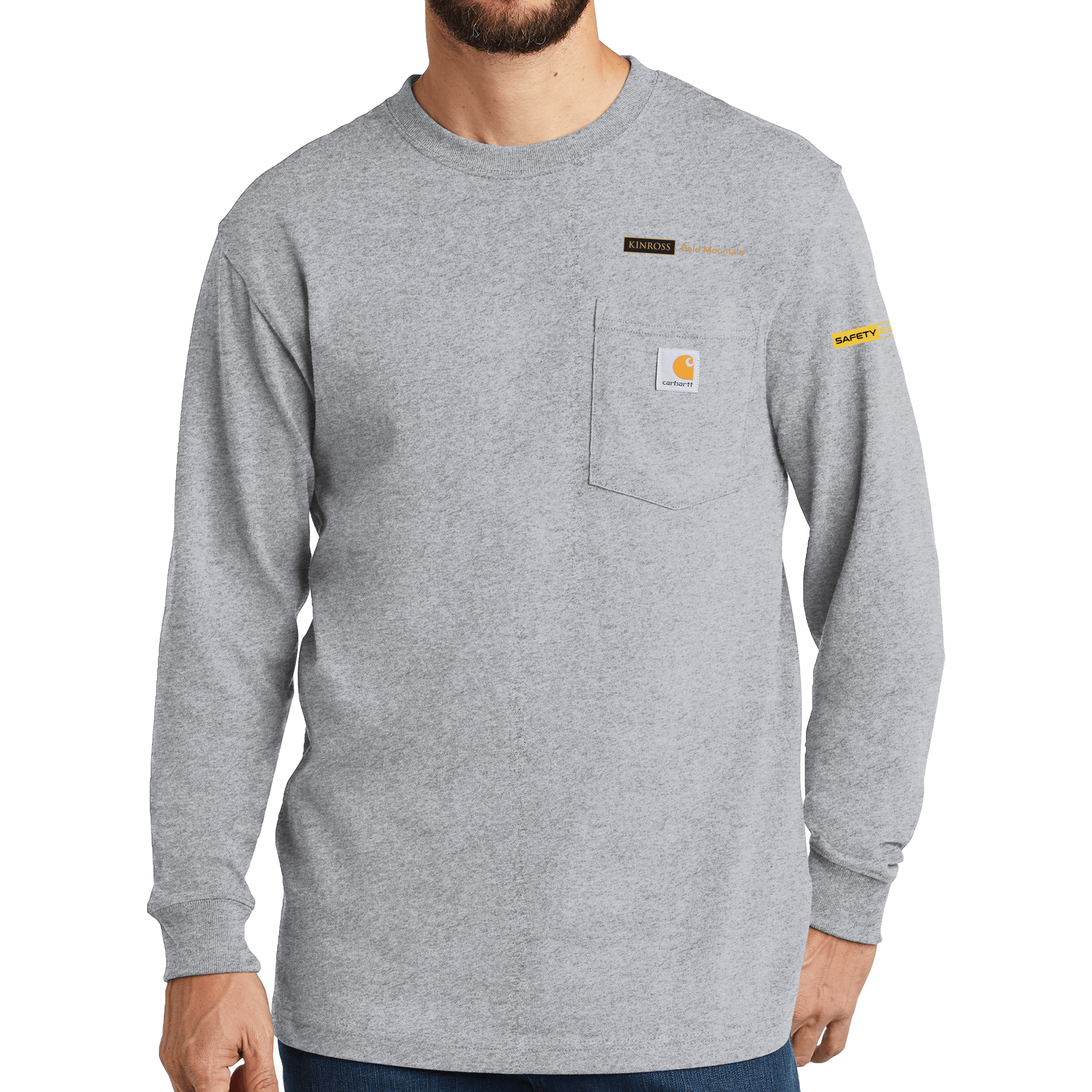 Carhartt Workwear Pocket Long Sleeve T-Shirt - Bald Mountain Safety Excellence