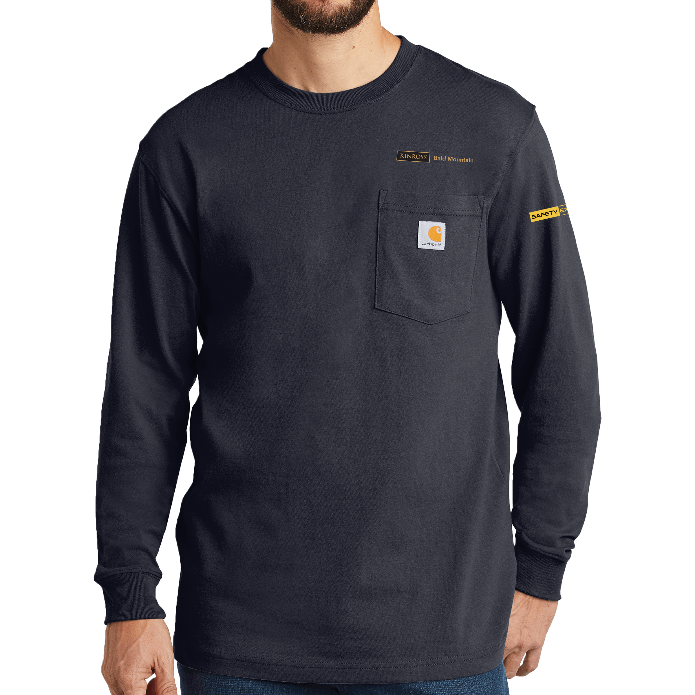 Carhartt Workwear Pocket Long Sleeve T-Shirt - Bald Mountain Safety Excellence