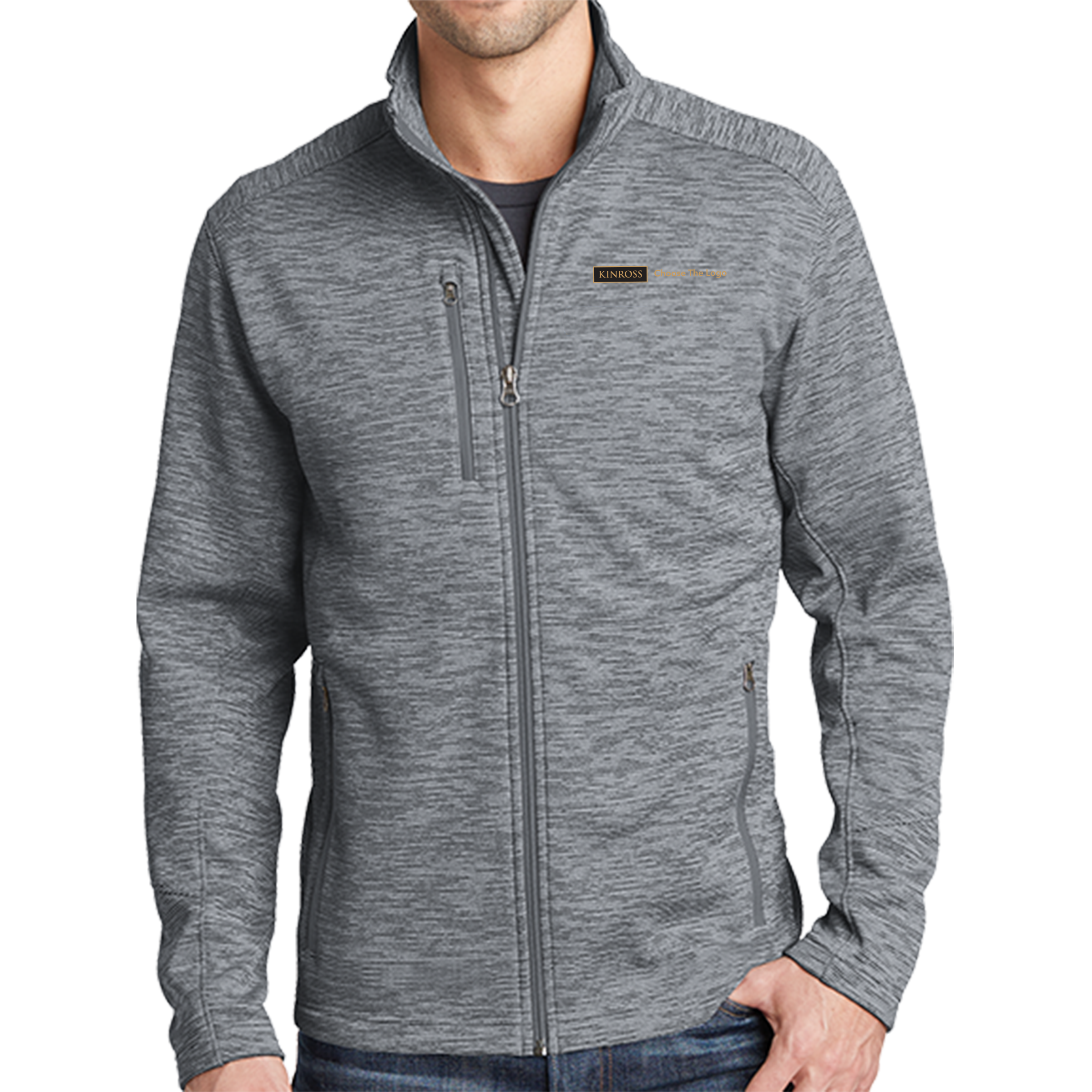 Port Authority Digi Stripe Fleece Jacket