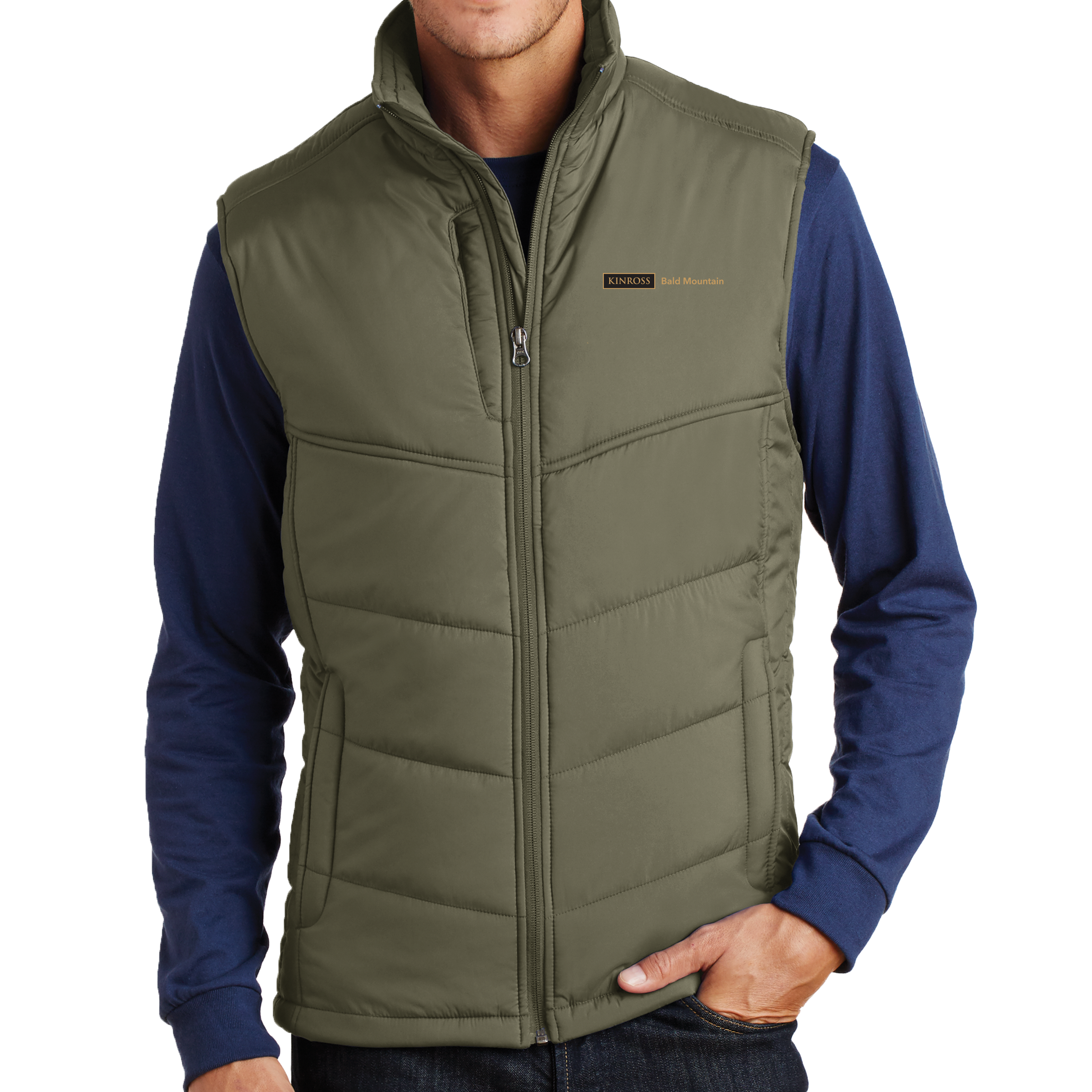 Port Authority Puffy Vest - Bald Mountain Safety Excellence