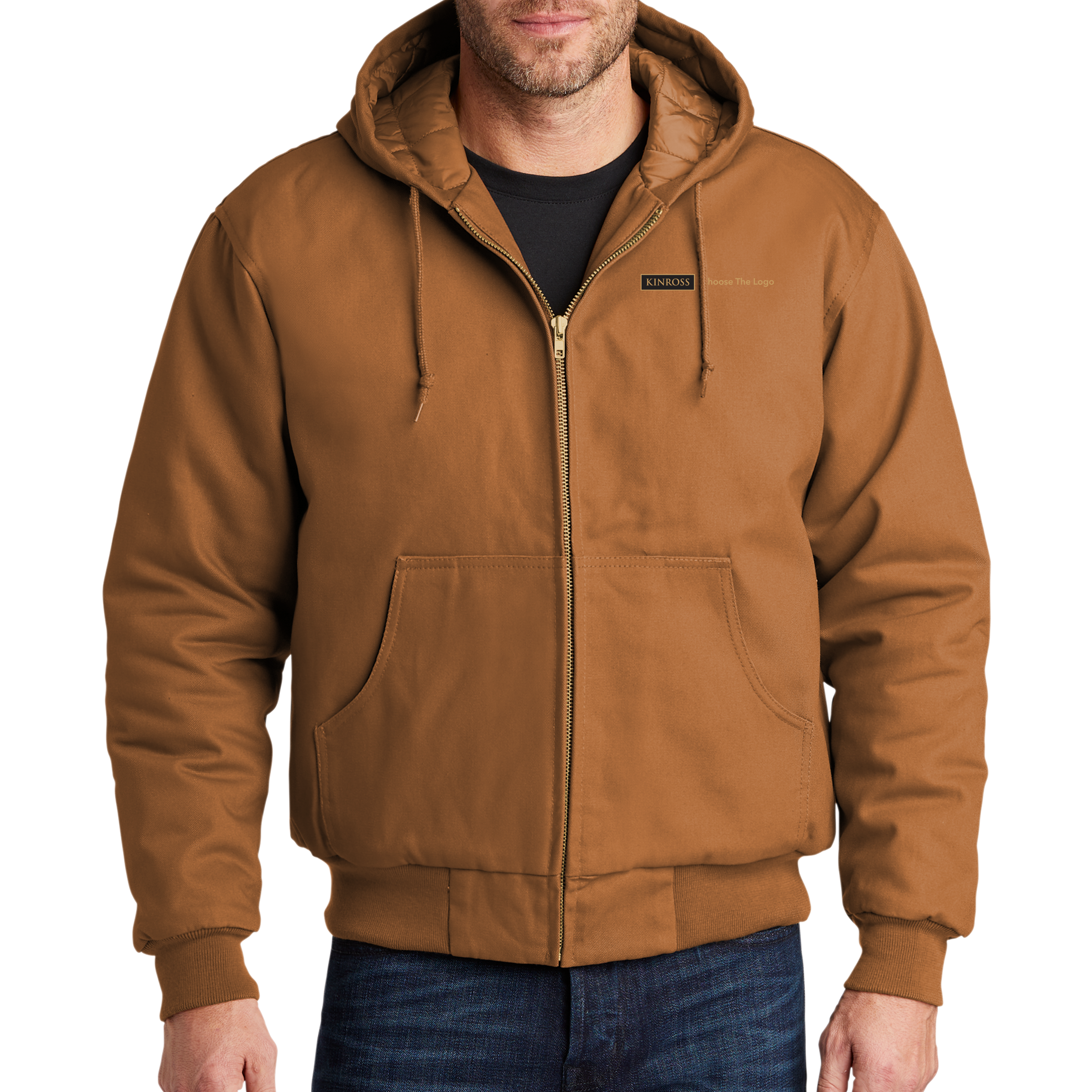 CornerStone - Duck Cloth Hooded Work Jacket