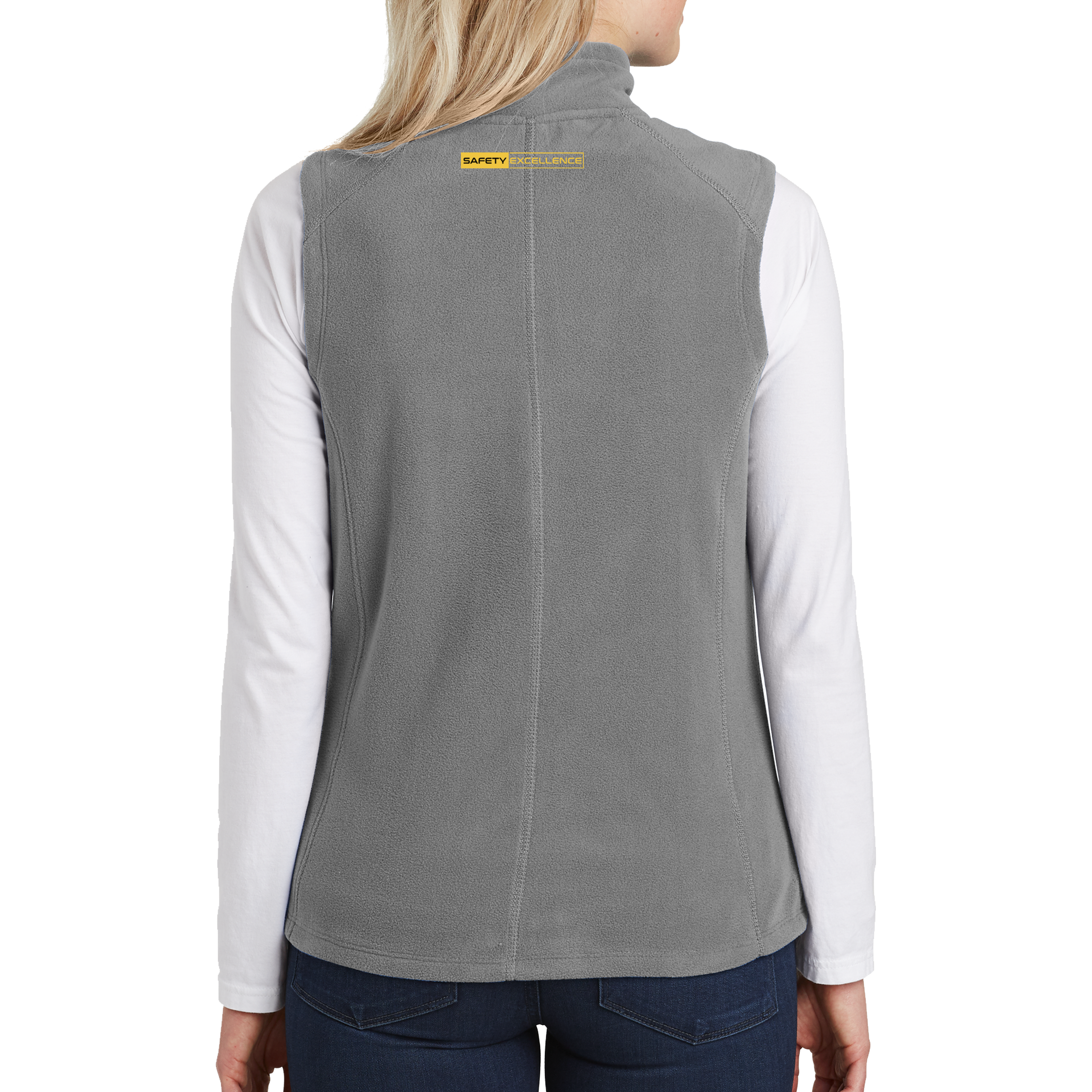 Port Authority Ladies Microfleece Vest - Safety Excellence - Round Mountain