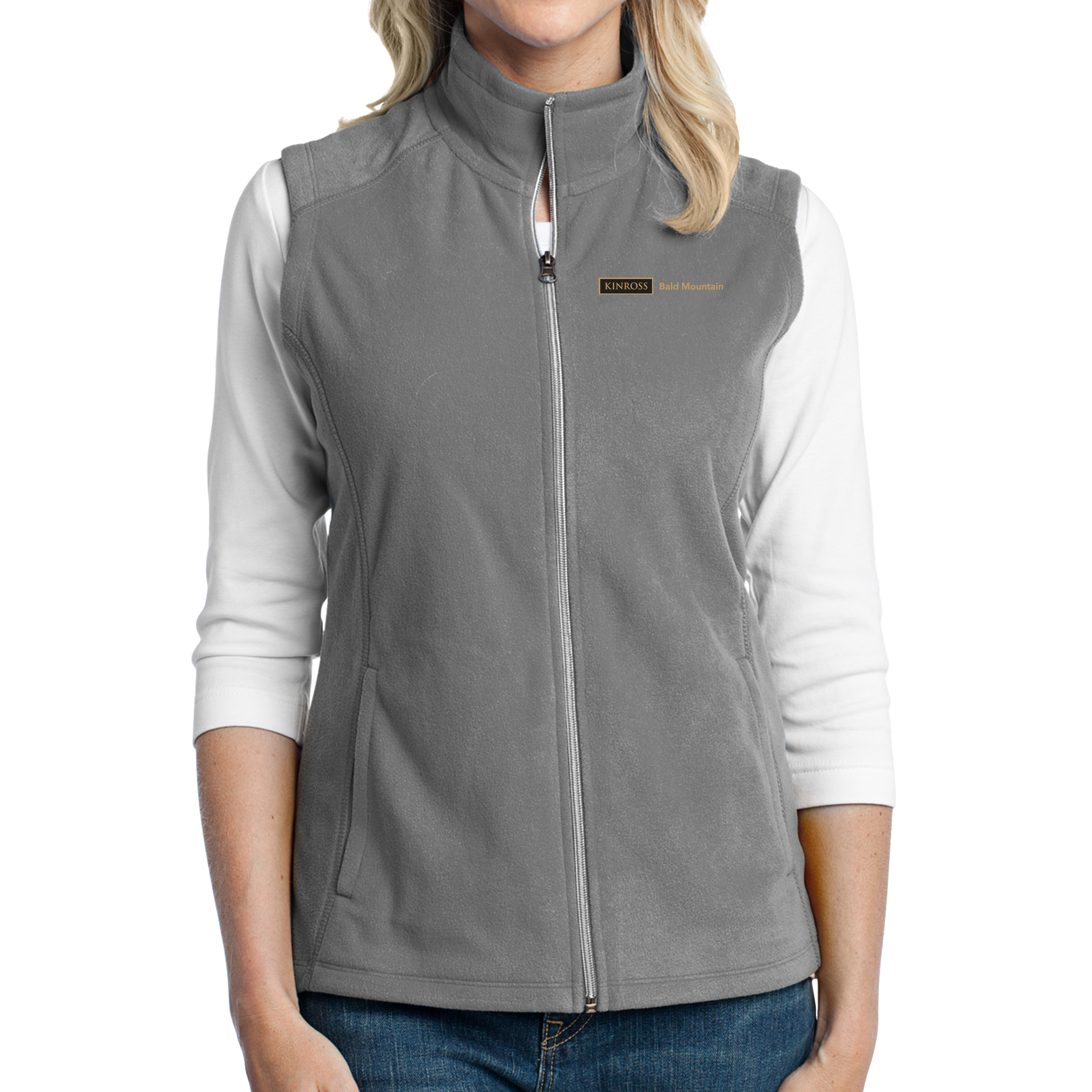 Port Authority Ladies Microfleece Vest - Bald Mountain Safety Excellence