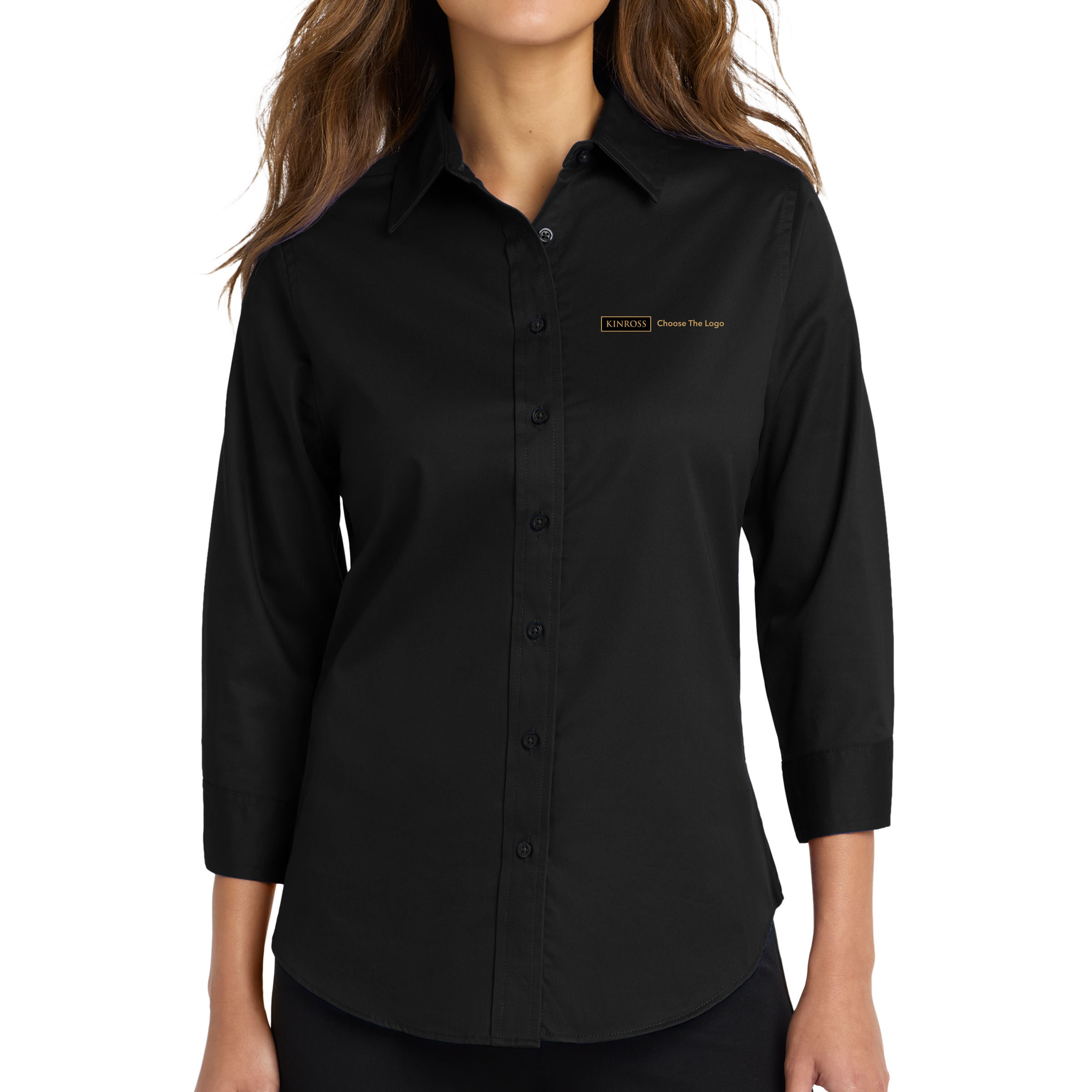 Port Authority® Women's 3/4-Sleeve Easy Care Shirt