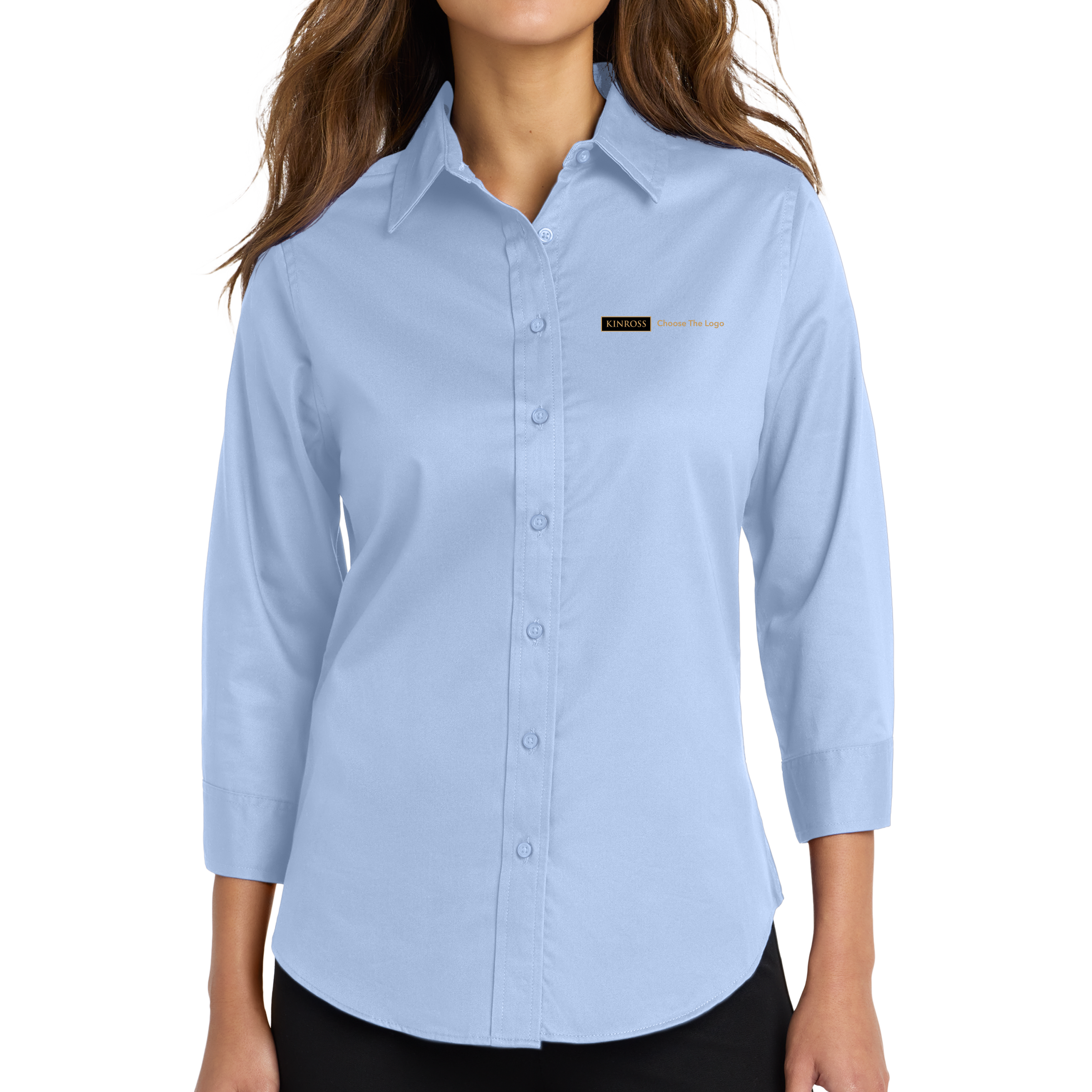 Port Authority® Women's 3/4-Sleeve Easy Care Shirt