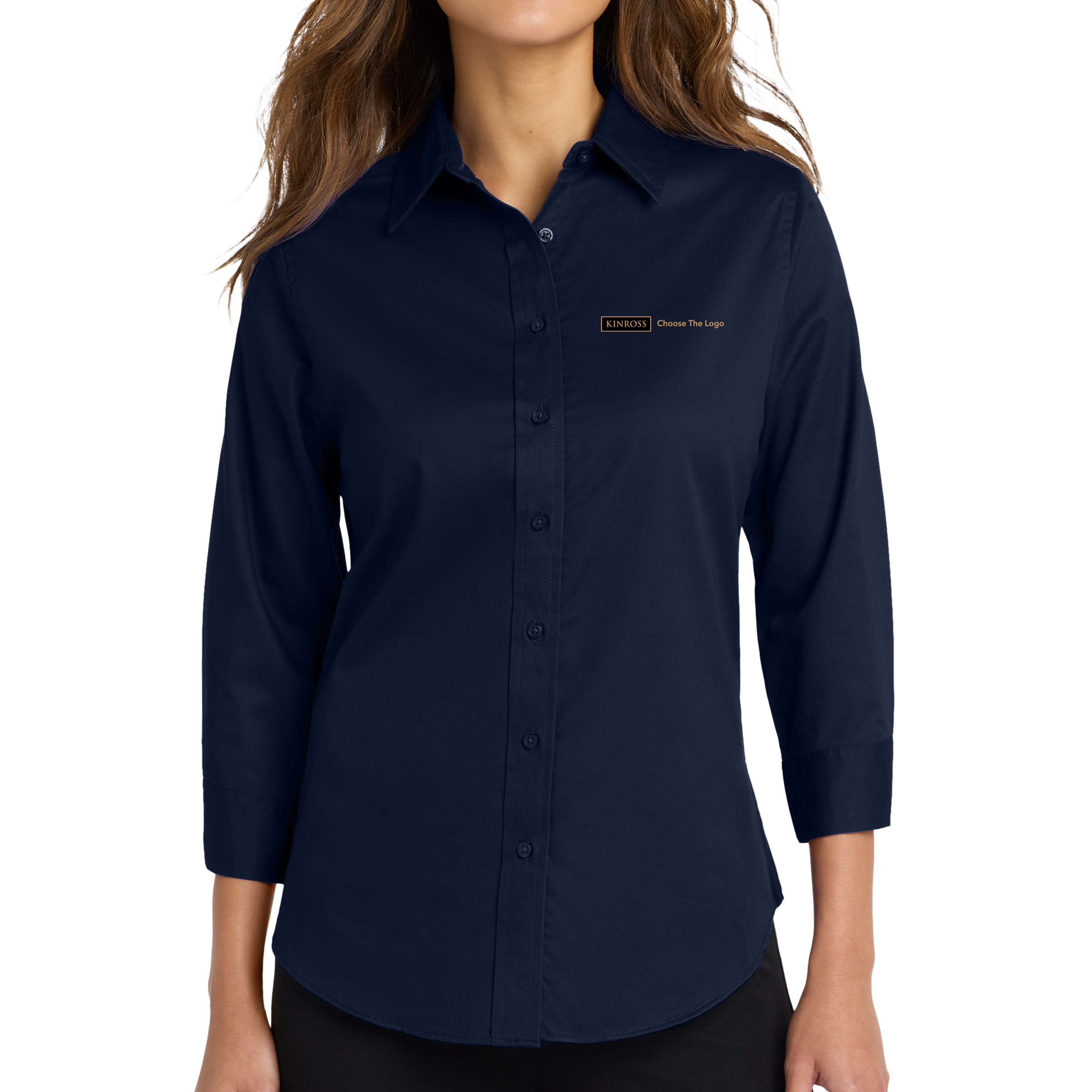 Port Authority® Women's 3/4-Sleeve Easy Care Shirt