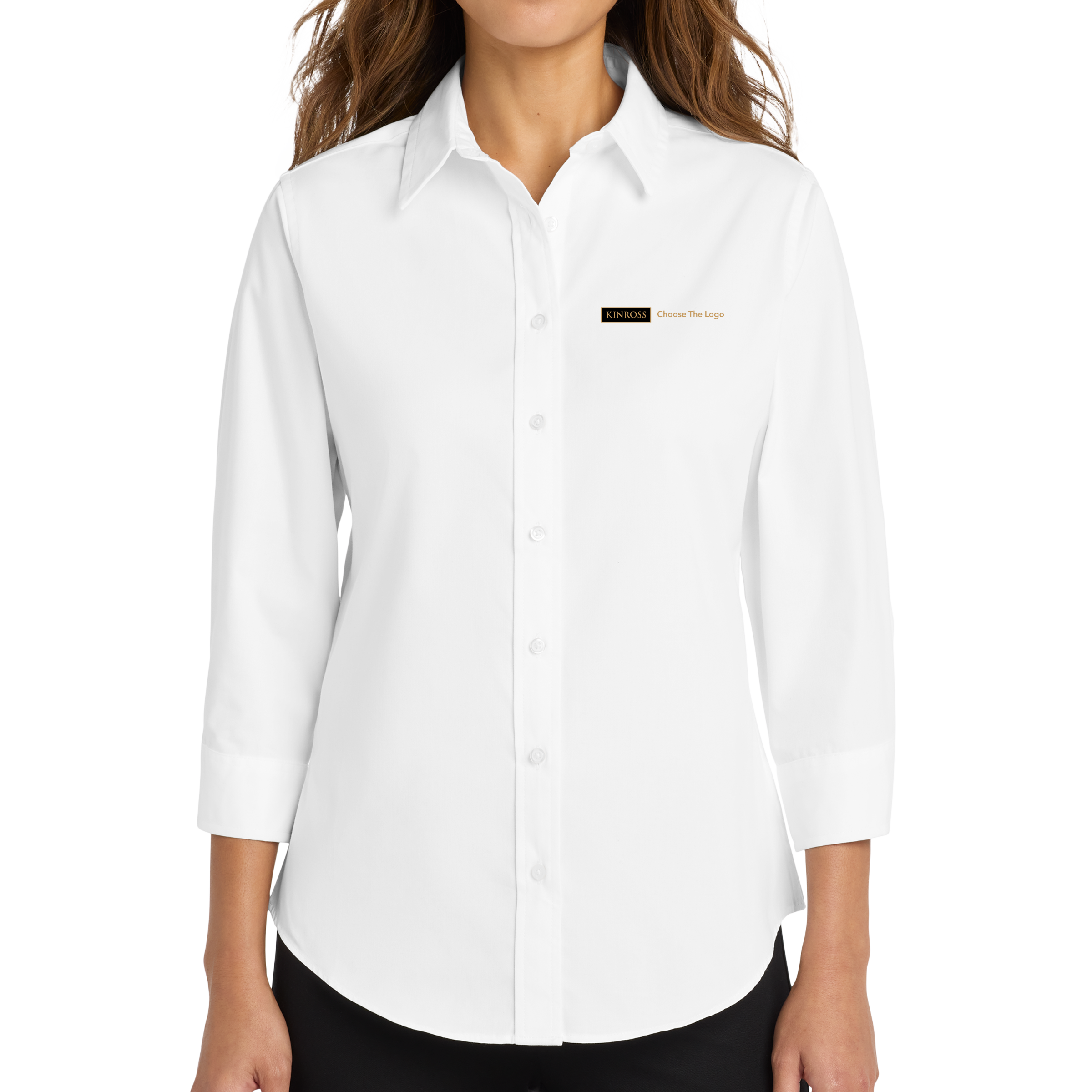 Port Authority® Women's 3/4-Sleeve Easy Care Shirt