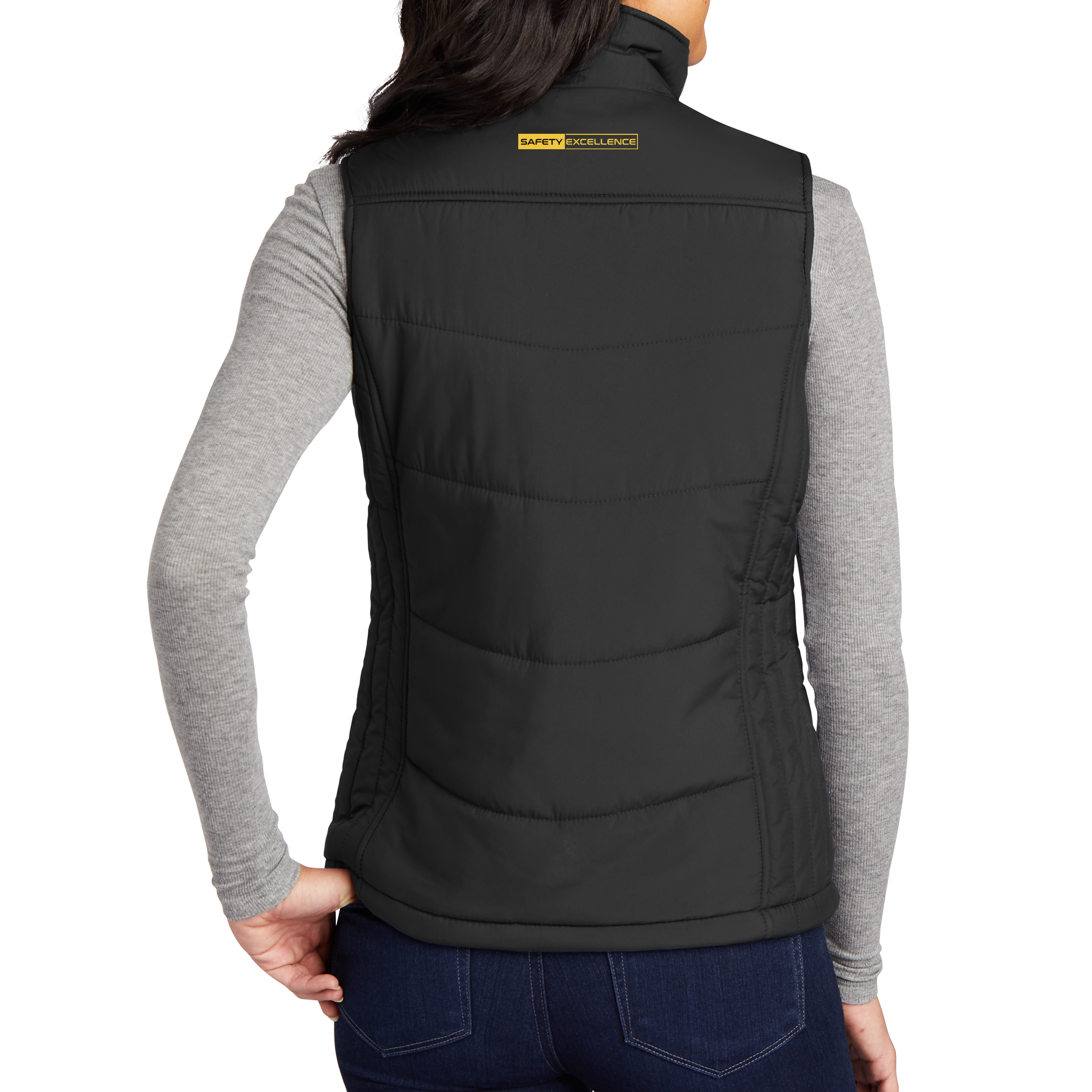 Port Authority Ladies Puffy Vest - Safety Excellence - Round Mountain