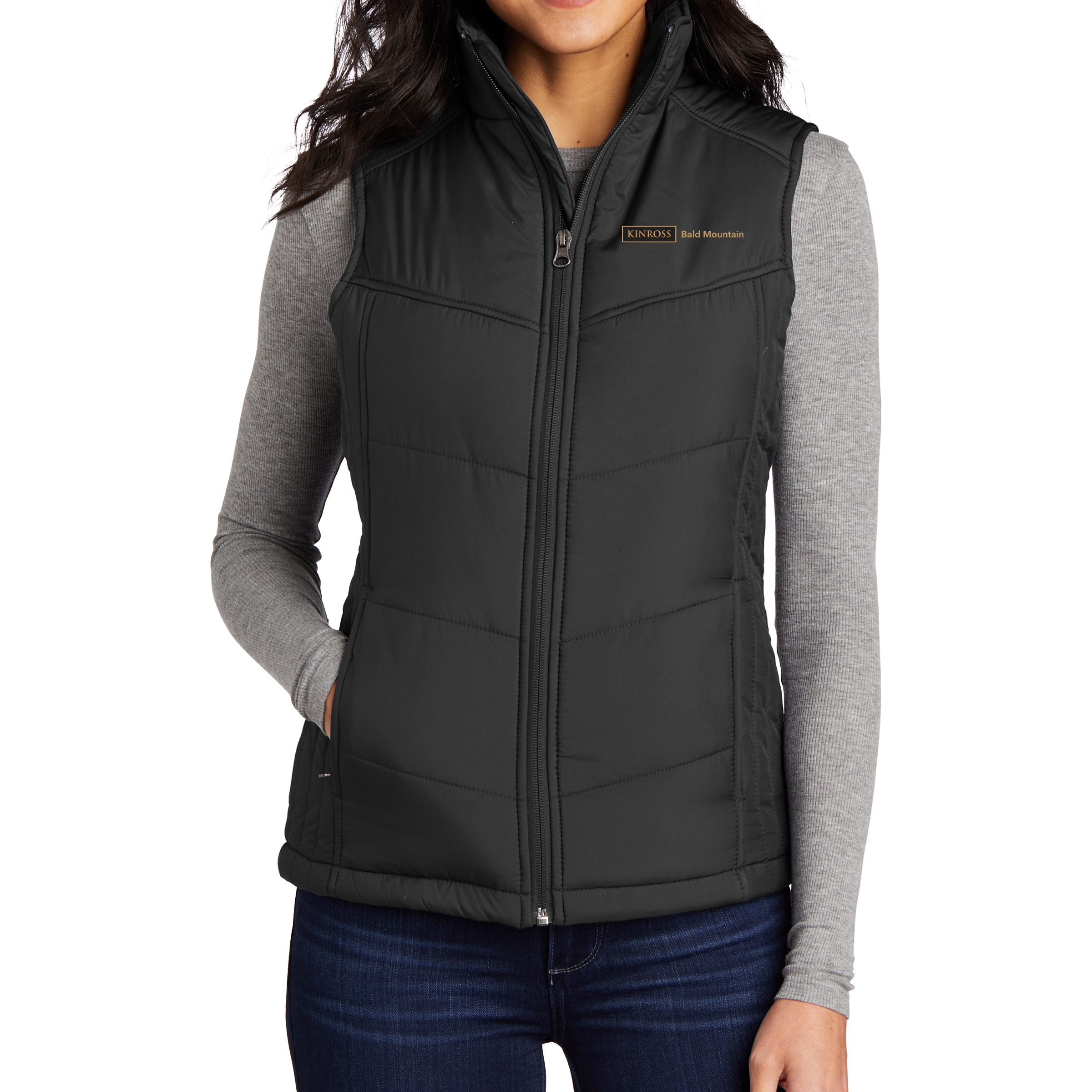 Port Authority Ladies Puffy Vest - Bald Mountain Safety Excellence