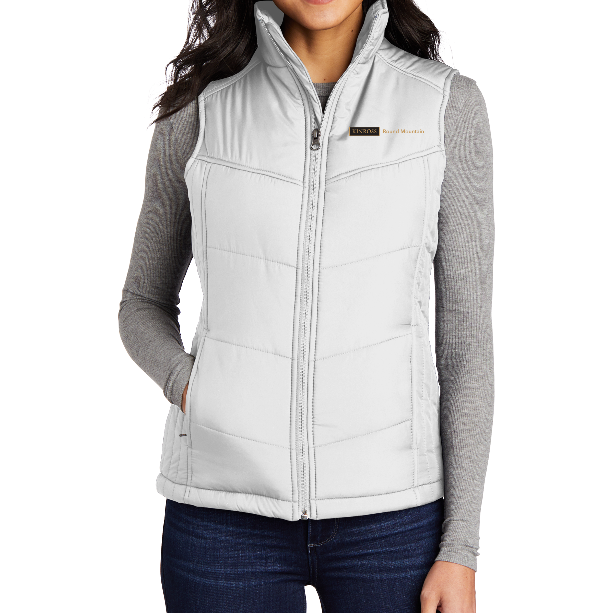 Port Authority Ladies Puffy Vest - Safety Excellence - Round Mountain