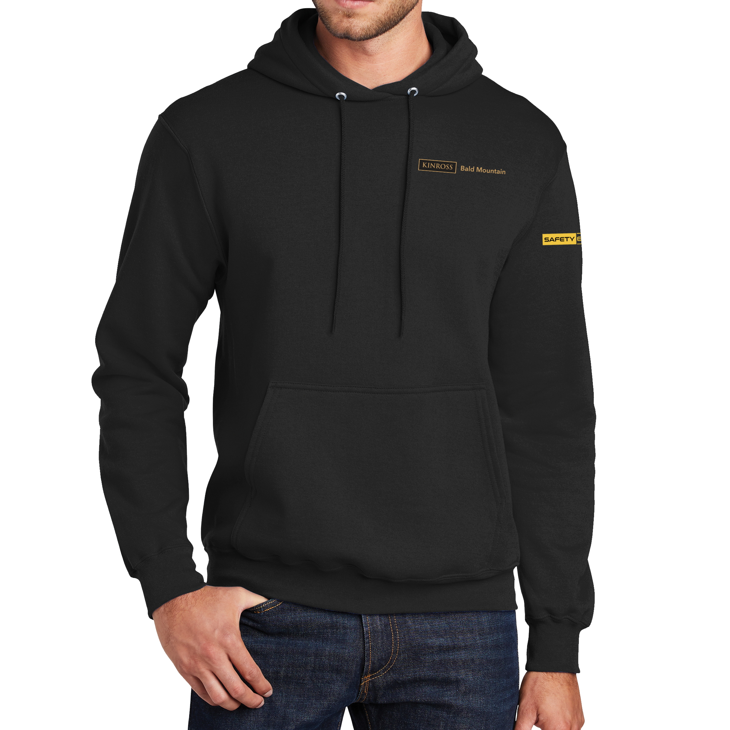 Port & Company® Core Fleece Pullover Hooded Sweatshirt - Bald Mountain Safety Excellence