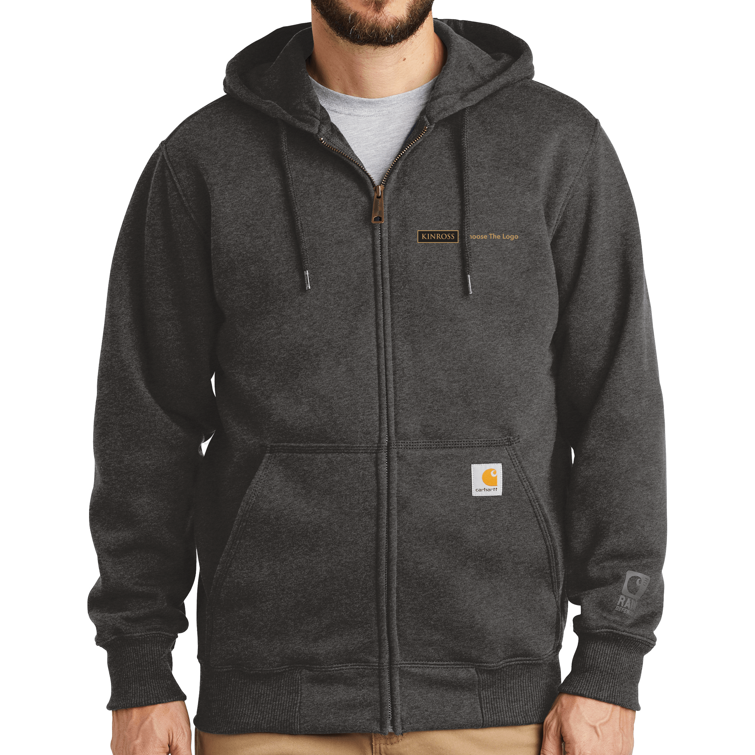 Carhartt Rain Defender Paxton Heavyweight Hooded Zip-Front Sweatshirt