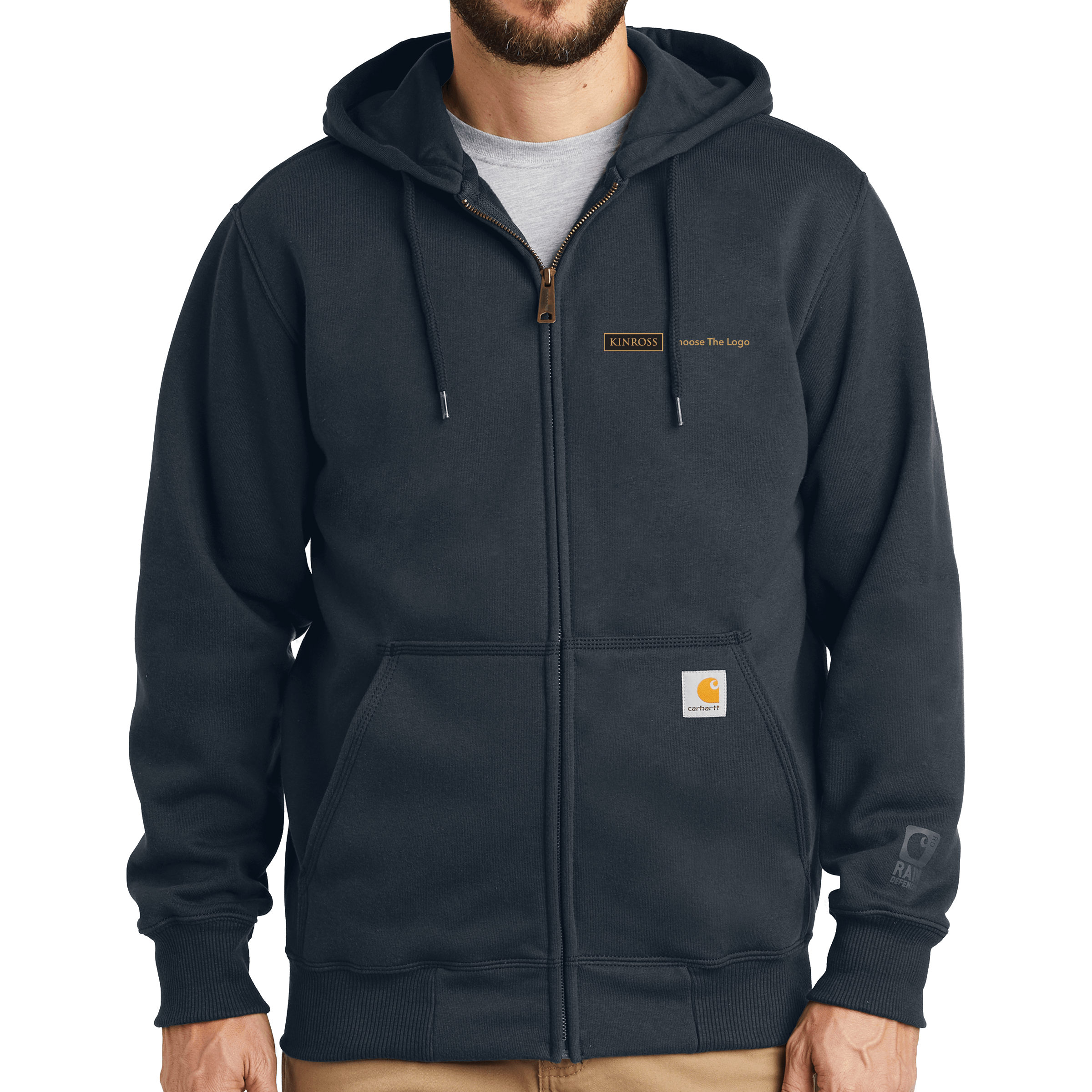 Carhartt Rain Defender Paxton Heavyweight Hooded Zip-Front Sweatshirt