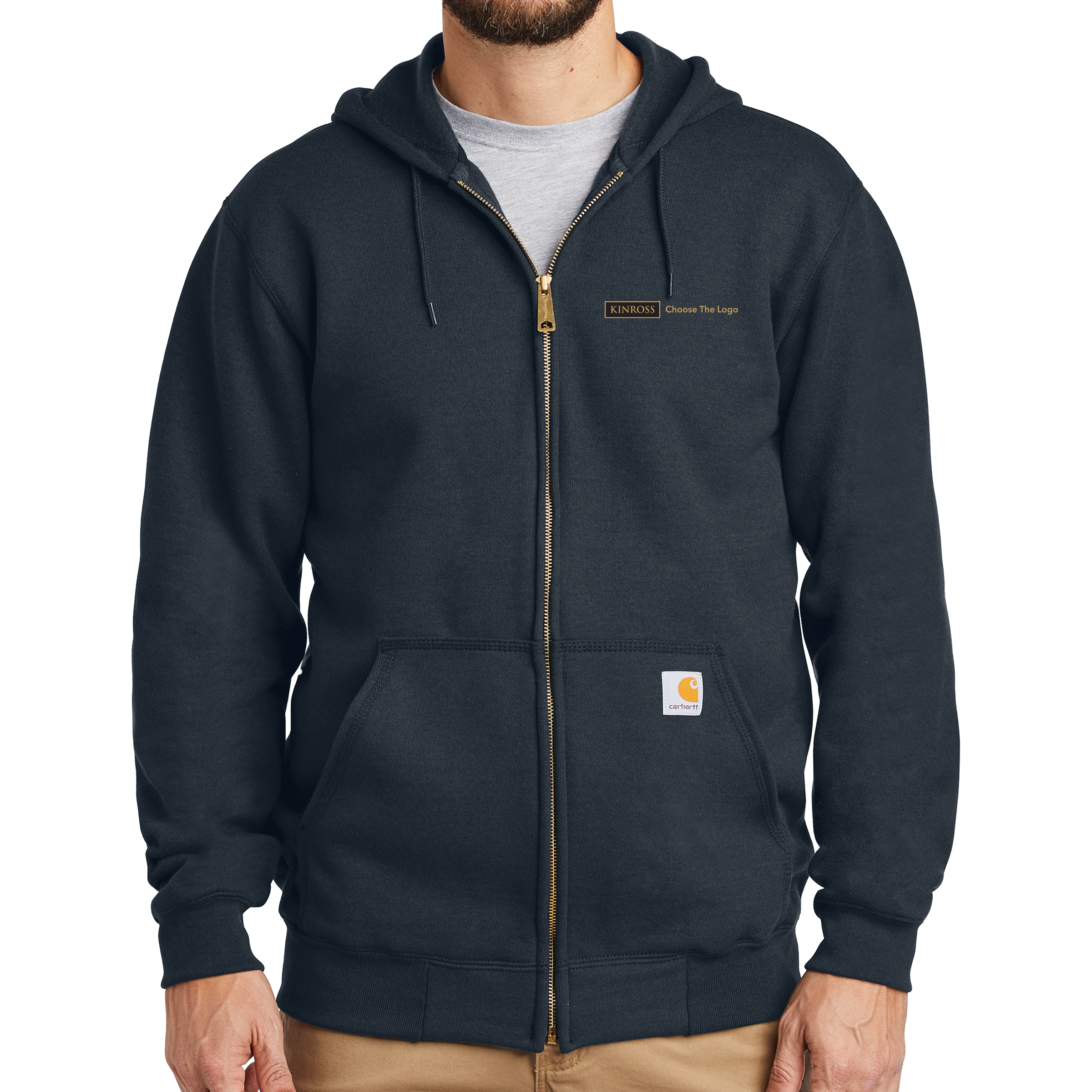 Carhartt Midweight Hooded Zip-Front Sweatshirt